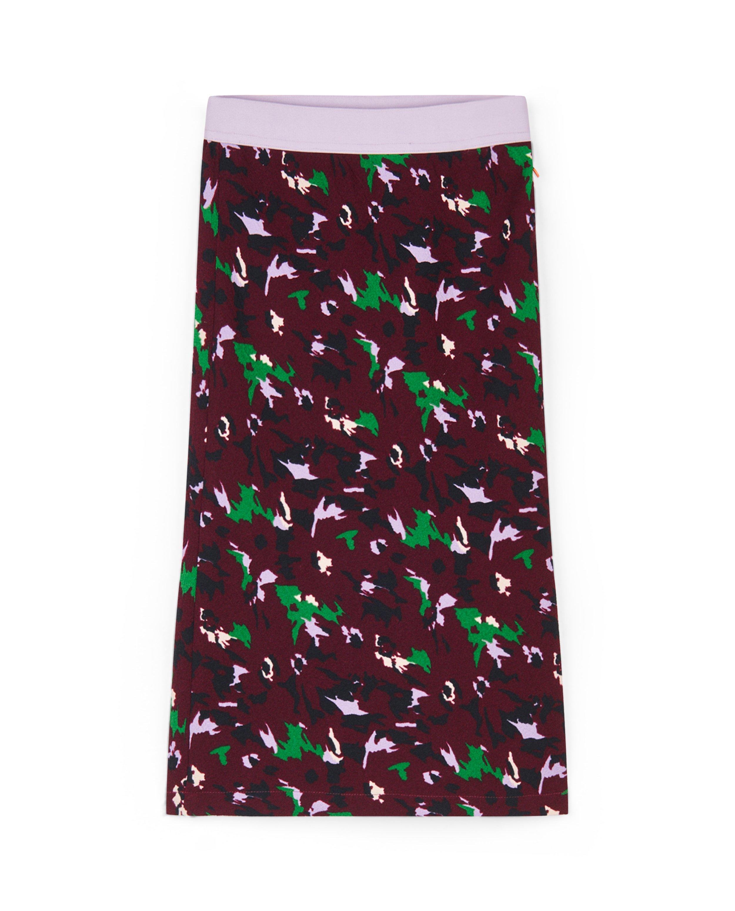Paarse rok met print CKS - en split - CKS