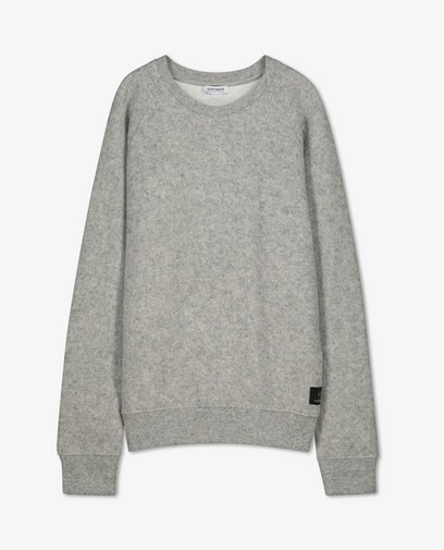 Wollen sweater in grijs