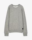Sweaters - Wollen sweater in grijs