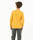 T-shirts - Gele longsleeve Dylan Haegens