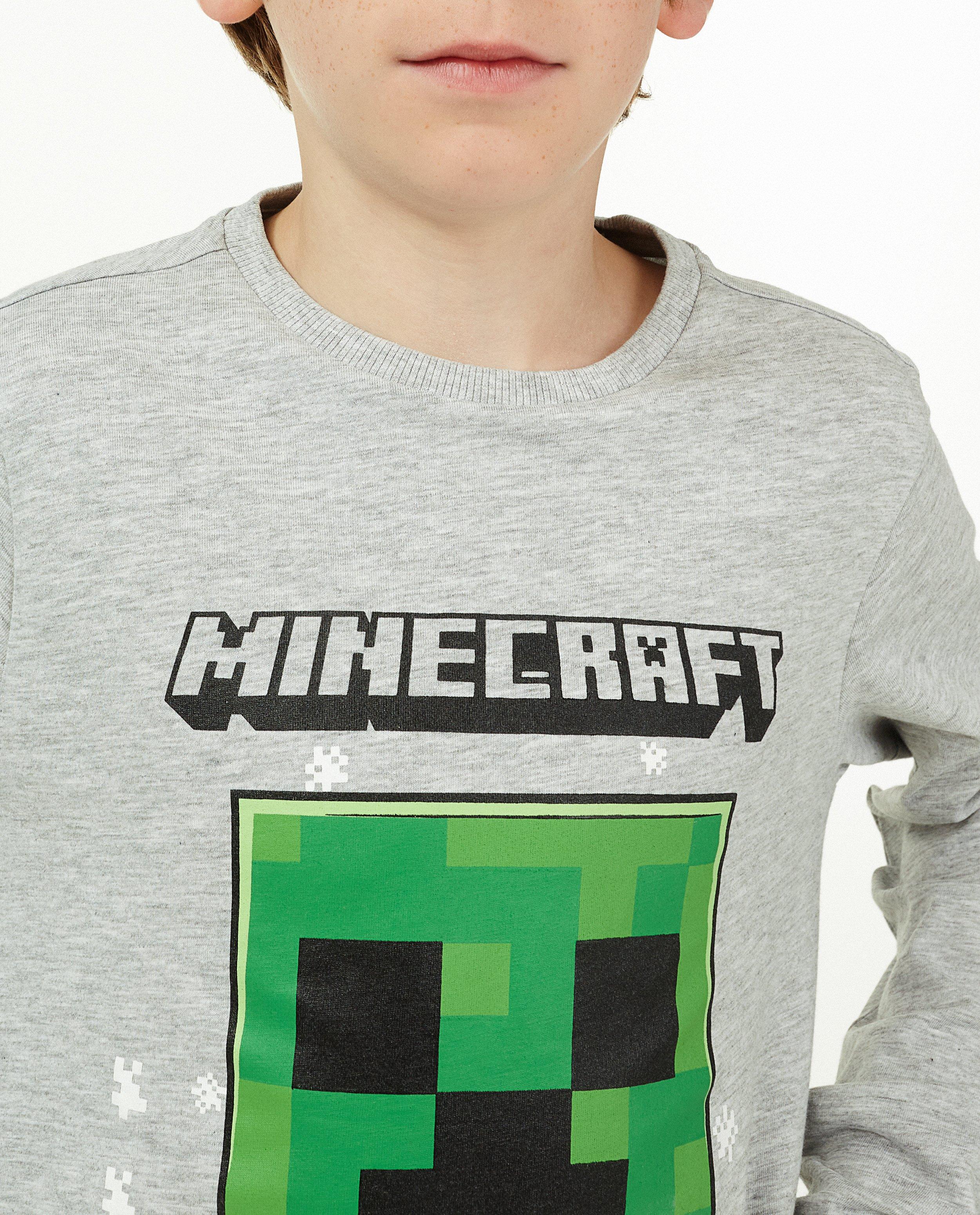 Unisex Minecraft-pyjama - Product Detail - donkergrijs - afbeelding nummer 4
