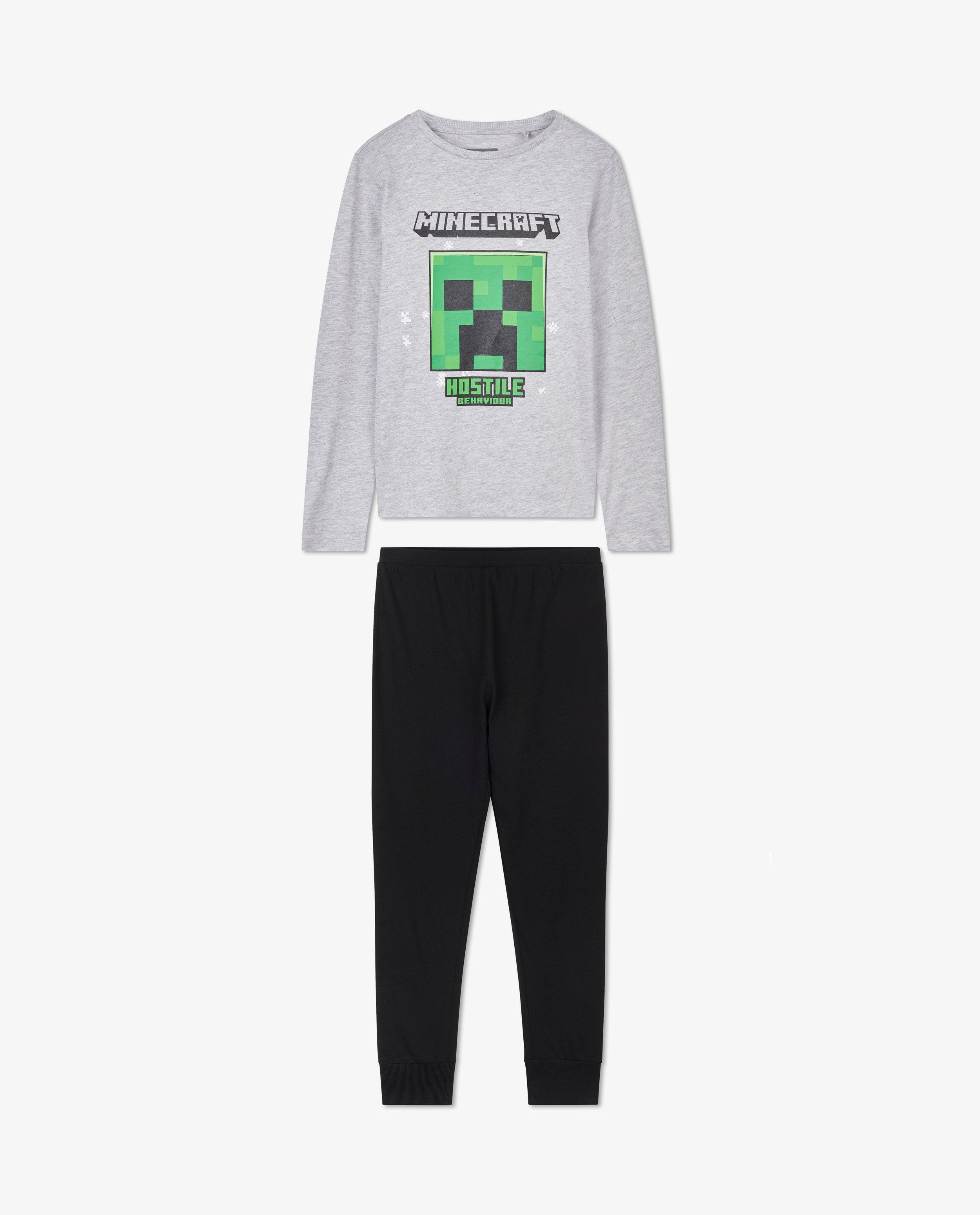 Unisex Minecraft-pyjama - Product Detail - donkergrijs - afbeelding nummer 5