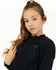 T-shirts - T-shirt lilas à manches longues en fin tricot 