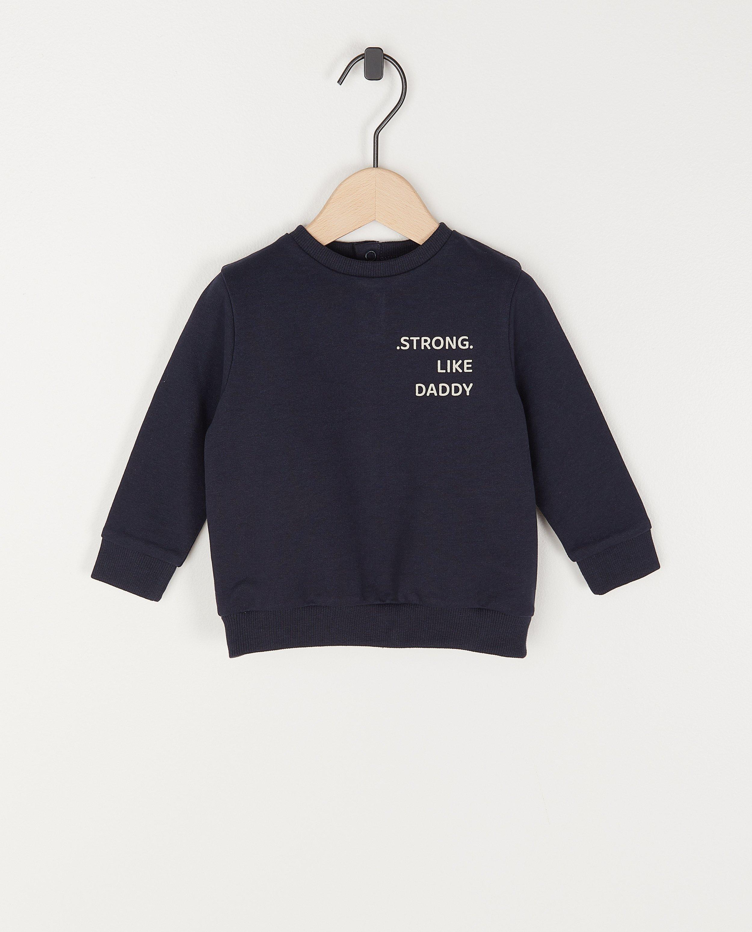 Sweat vert avec une inscription BESTies - avec du stretch - Besties