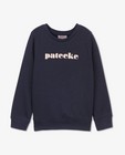 T-shirts - Sweater met glitteropschrift BESTies (NL)