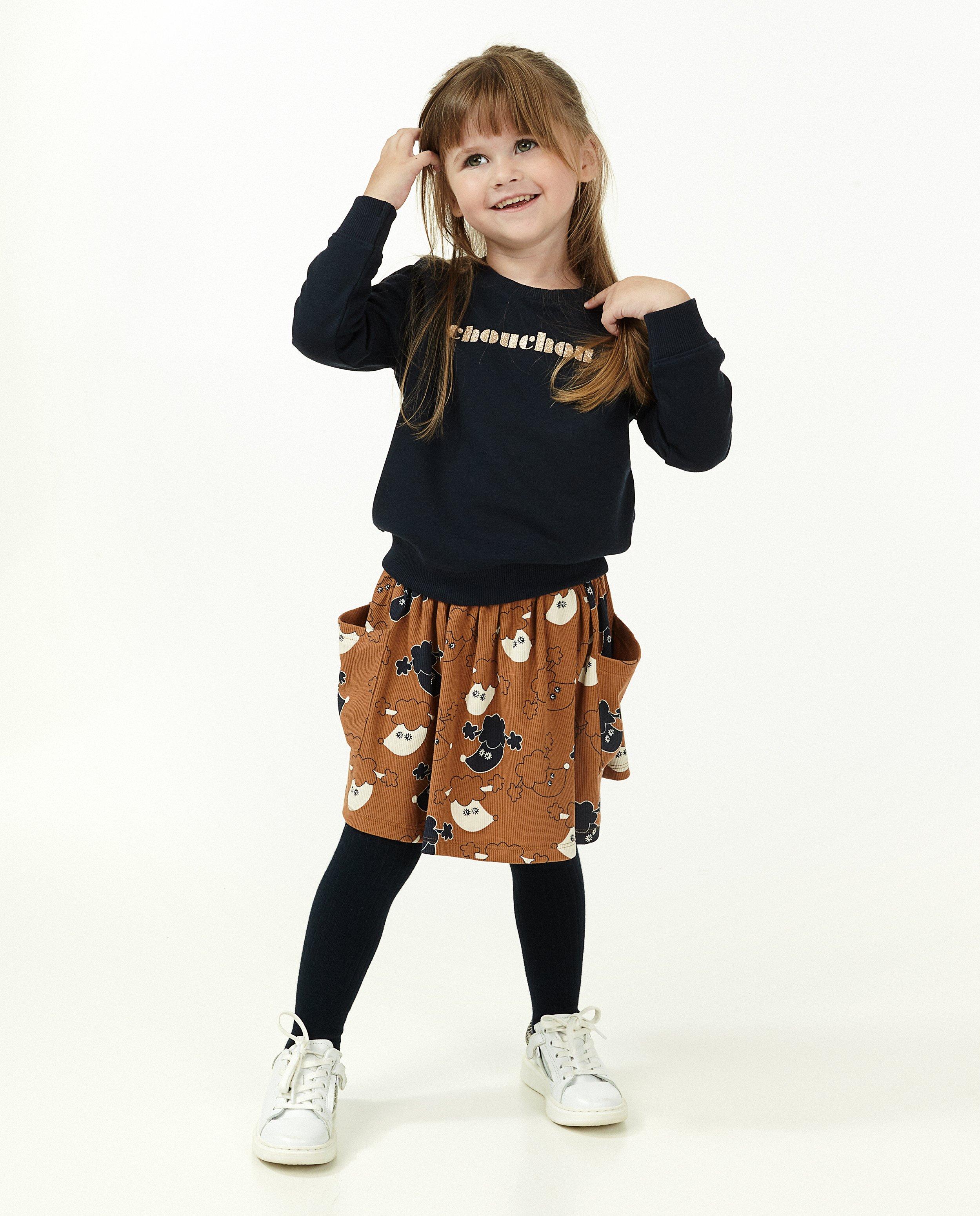 Sweater met glitteropschrift BESTies (FR) - null - Besties