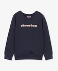 T-shirts - Sweater met glitteropschrift BESTies (FR)