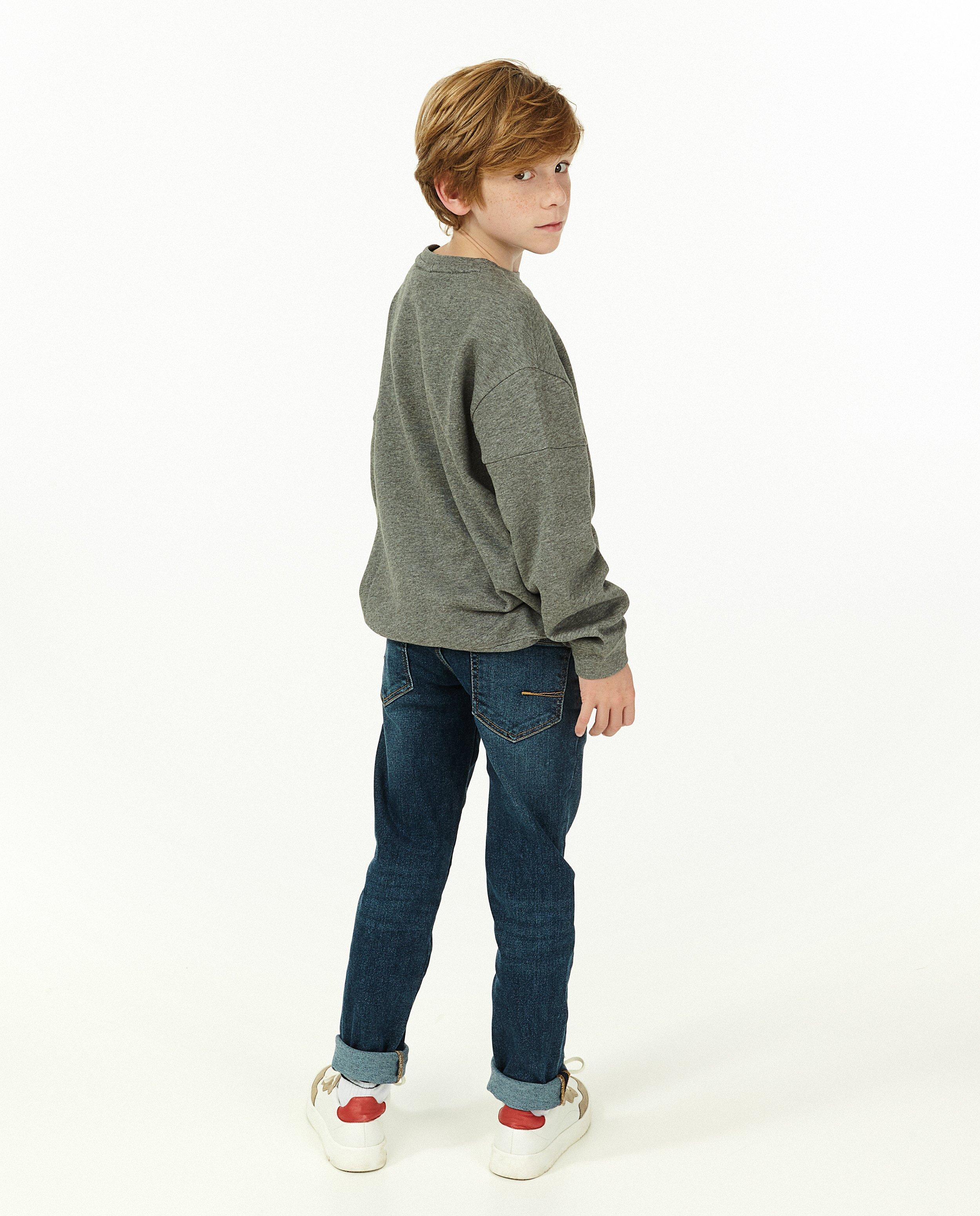 Sweats - Sweat brun à imprimé Garde de Nuit