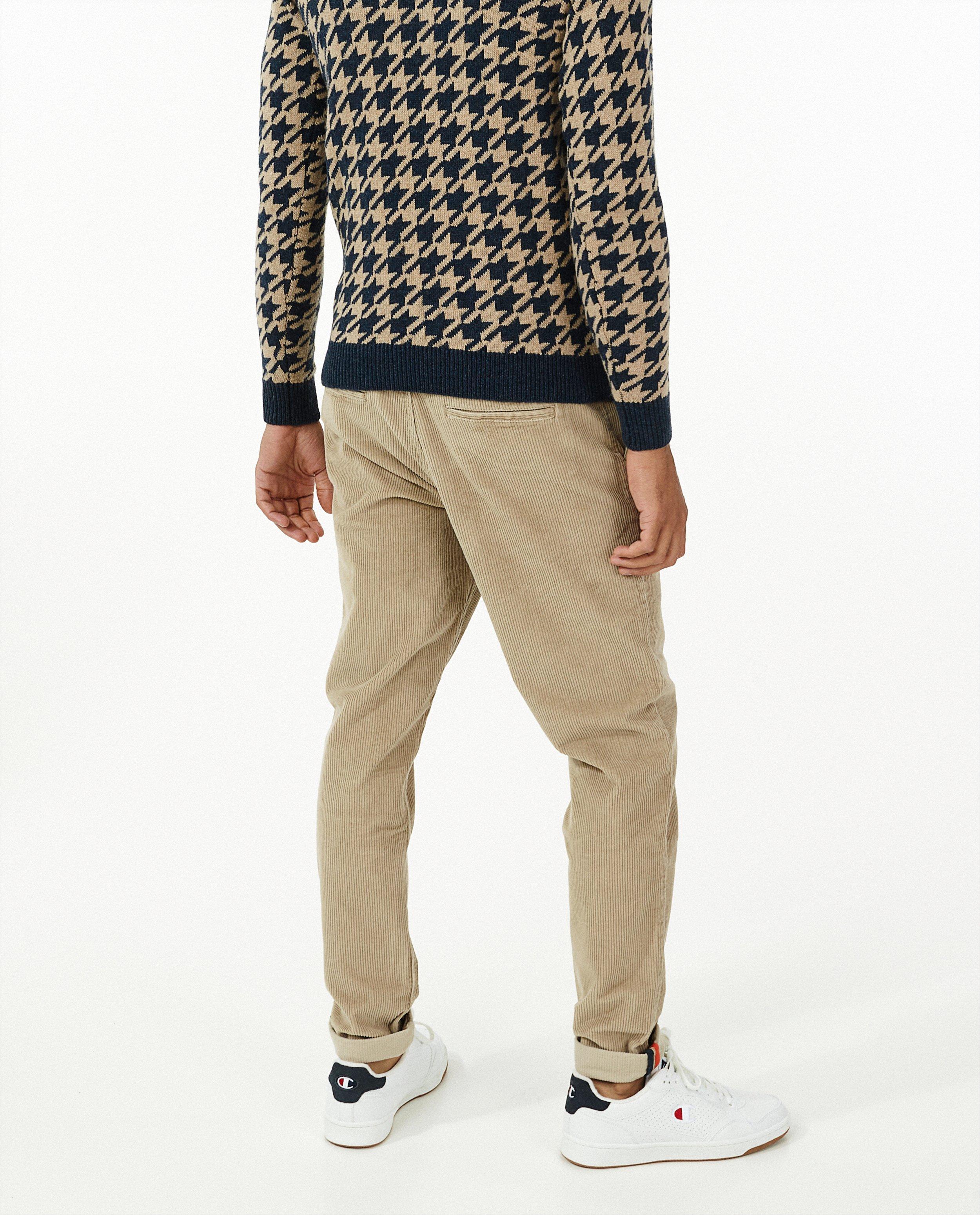 Beige broek van ribfluweel Hampton Bays - Product Detail - lichtbeige - afbeelding nummer 3