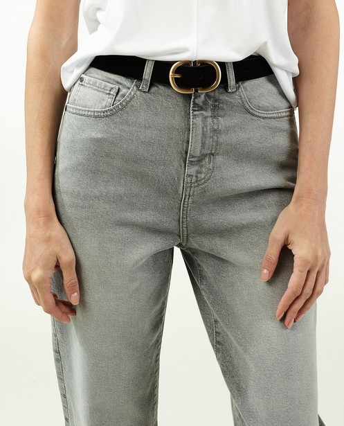 Jeans - Jeans 70’s straight gris Kim Sora
