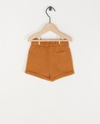 Shorts - Short brun en coton bio Bumba