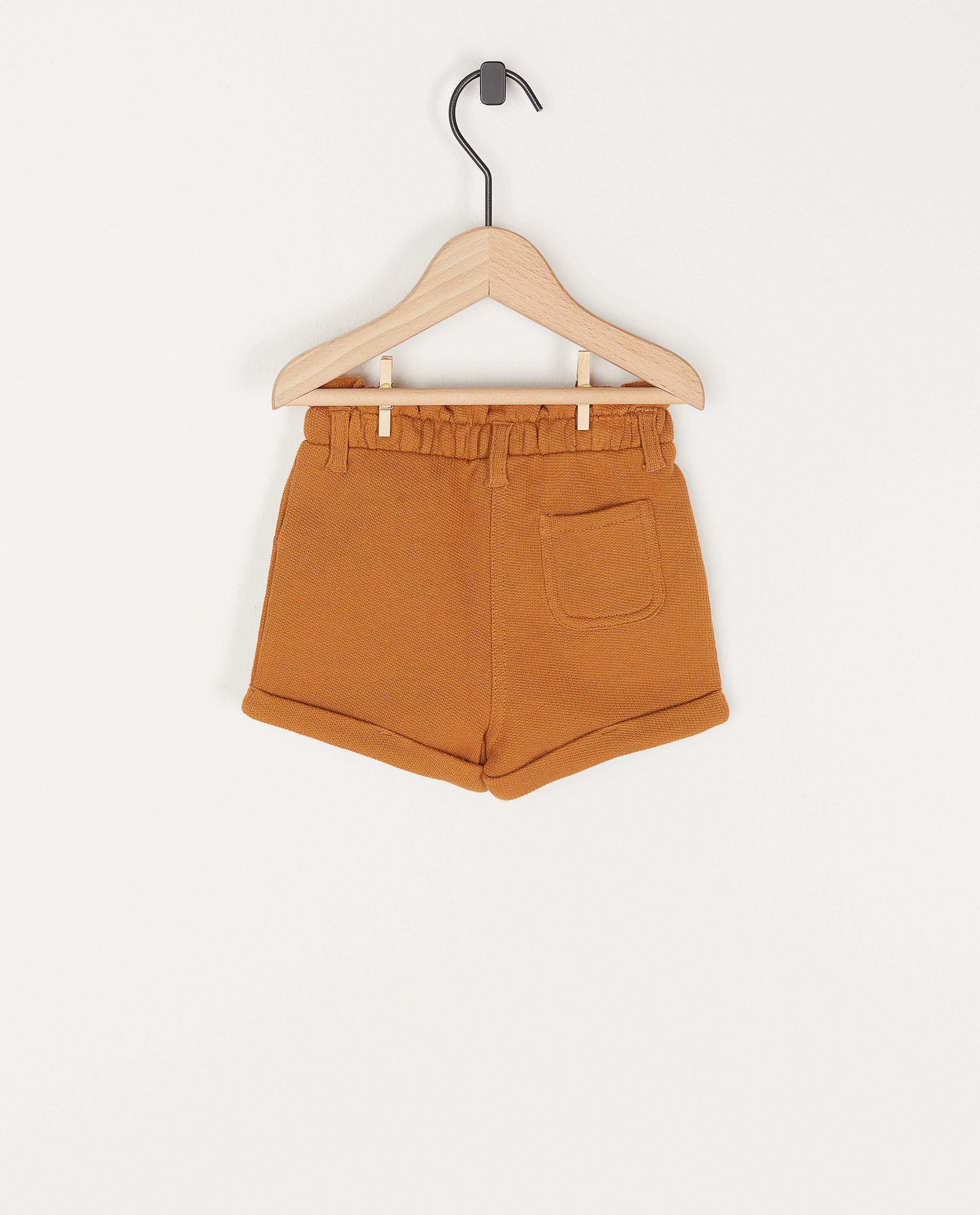 Shorts - Short brun en coton bio Bumba