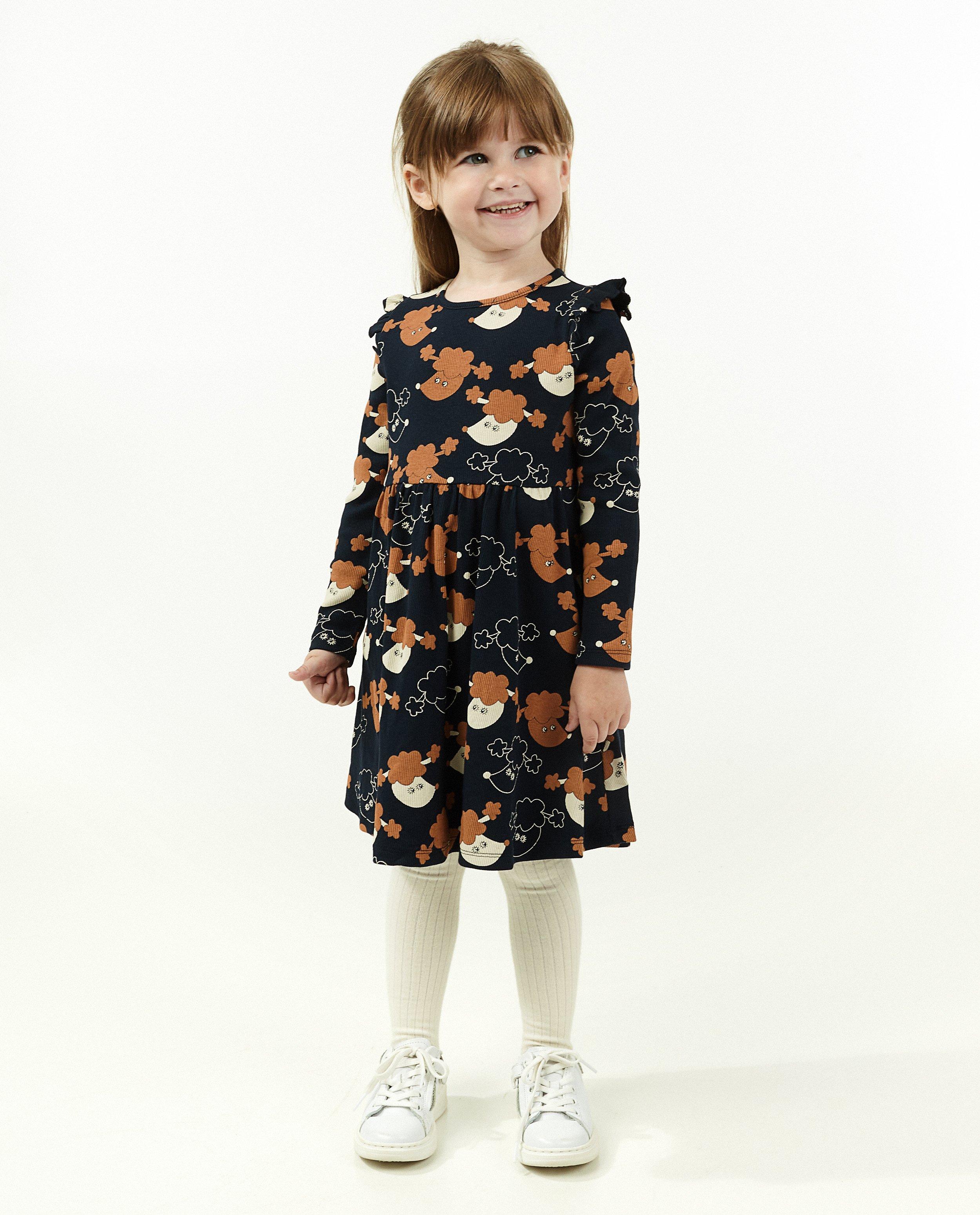 Robes - Robe brune à imprimé à caniches BESTies