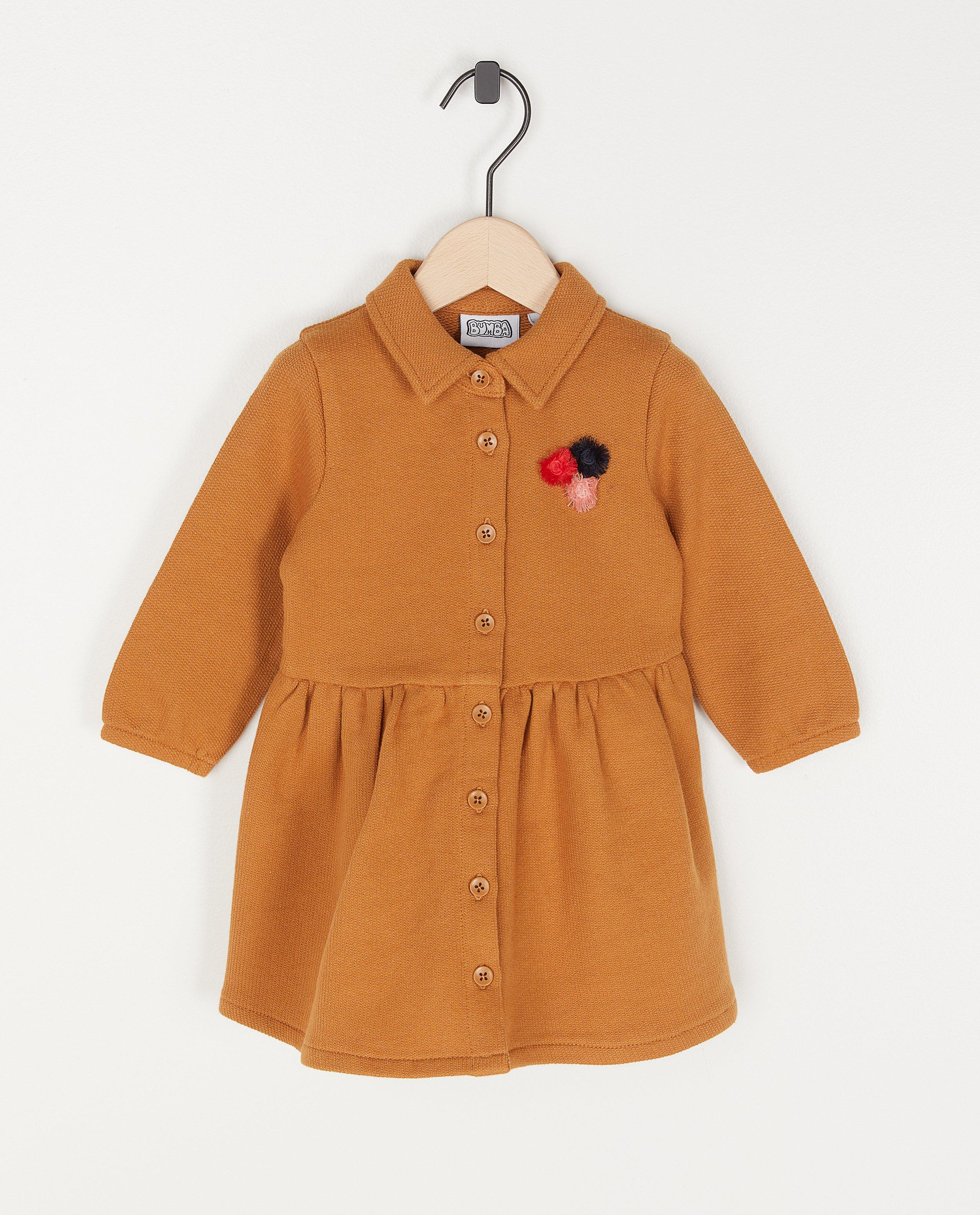 Robe brune avec relief Bumba - null - Bumba