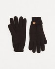 Zwarte handschoenen - met fleece - JBC
