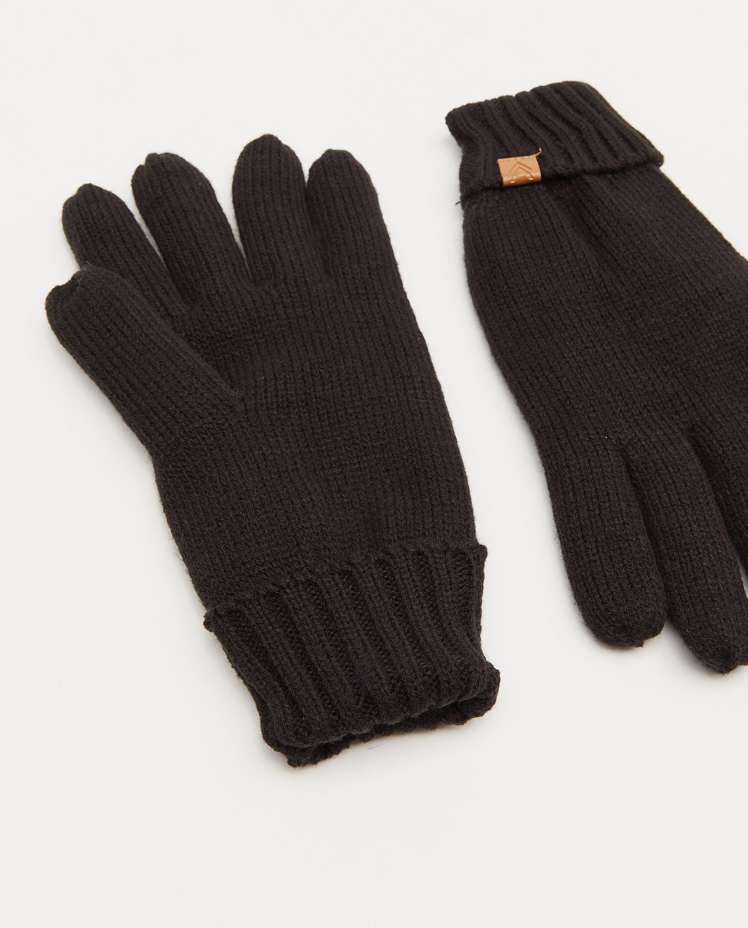 Breigoed - Zwarte handschoenen