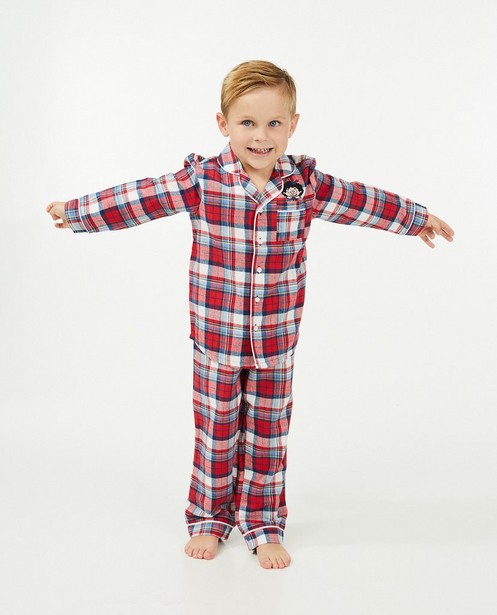 Pyjama Pères Fouettards + pyjama de poupée - à carreaux - Spiekpietjes