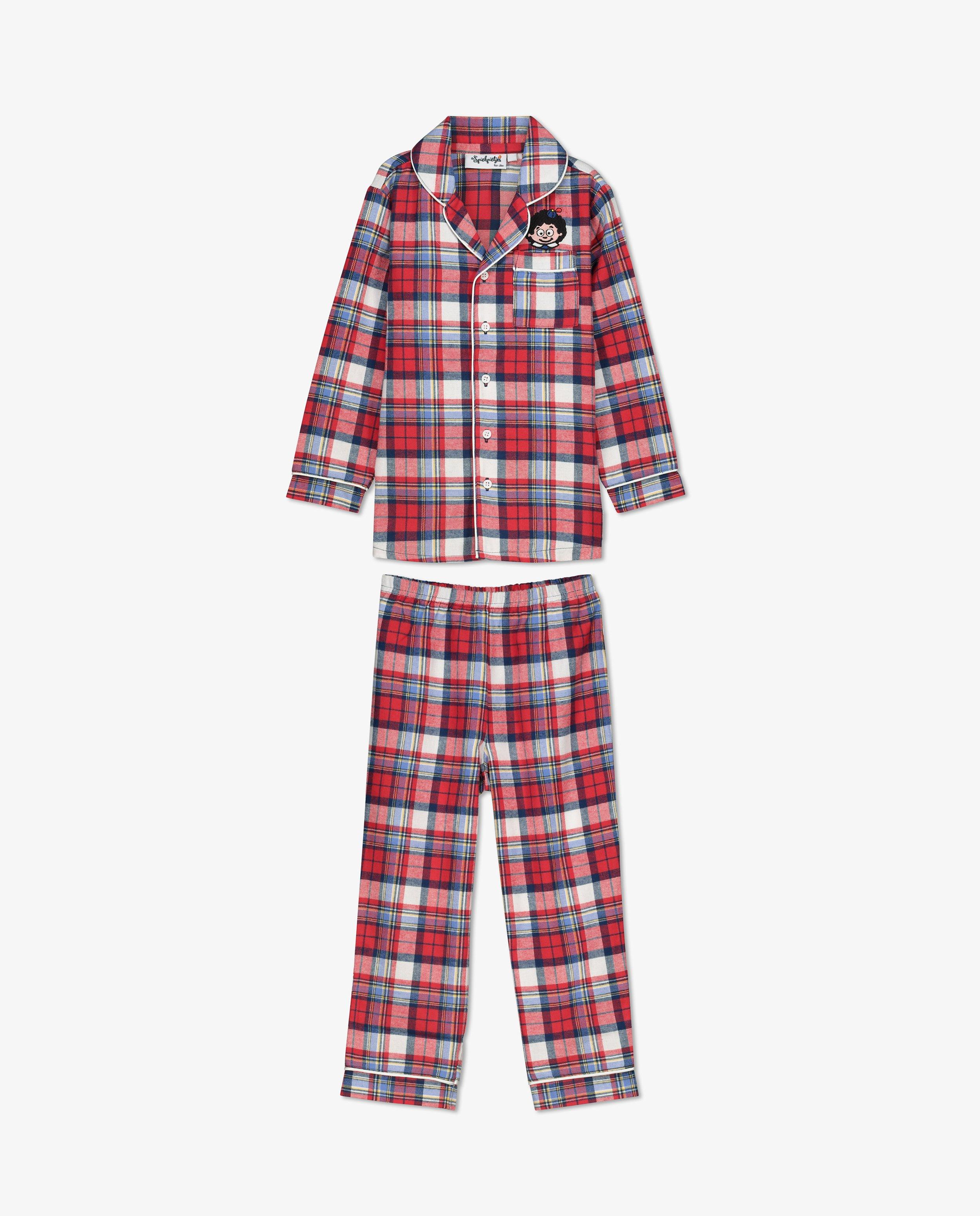 Nachtkleding - Spiekpietjespyjama + poppenpyjama