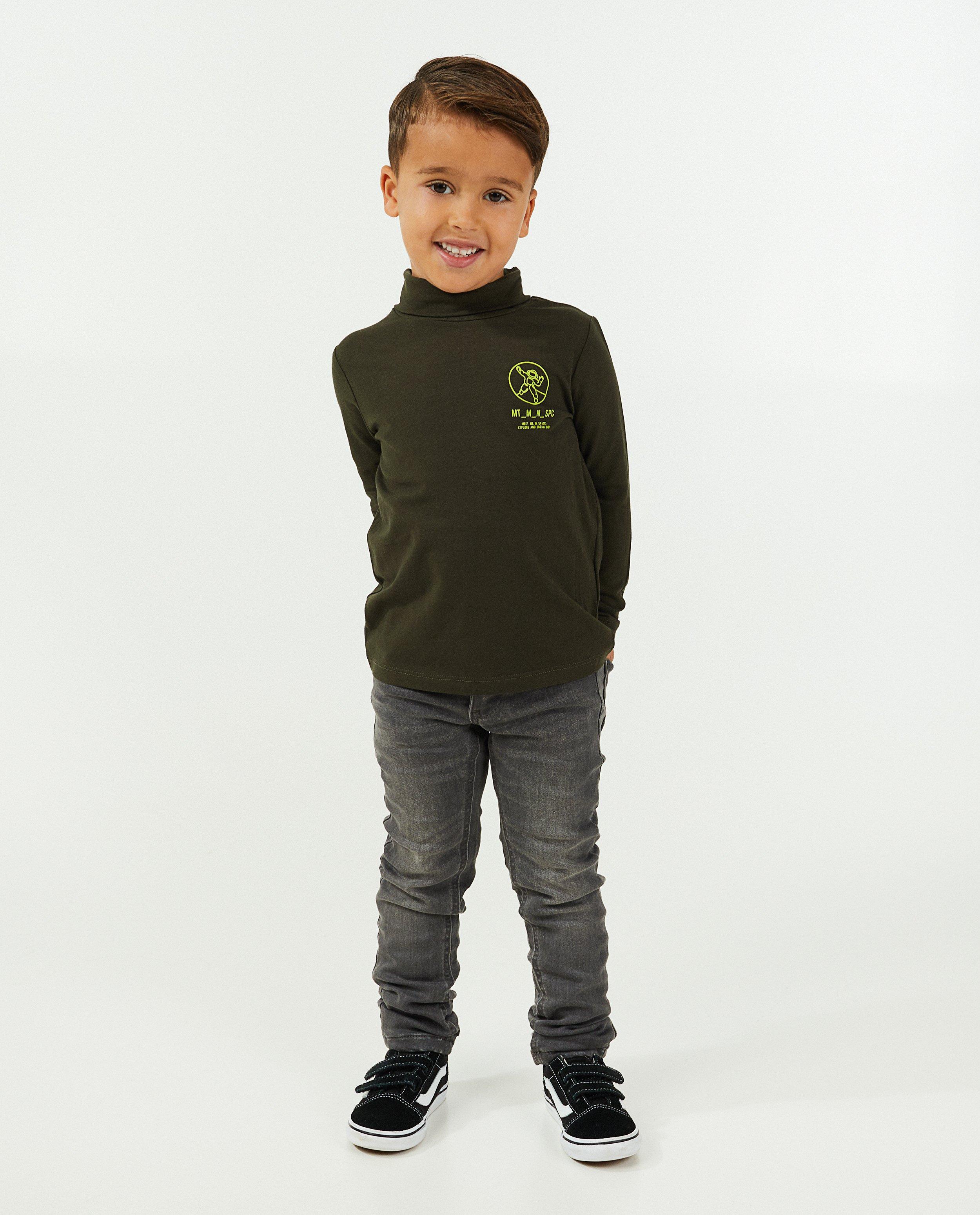 Sous-pull à imprimé en coton bio - null - Besties