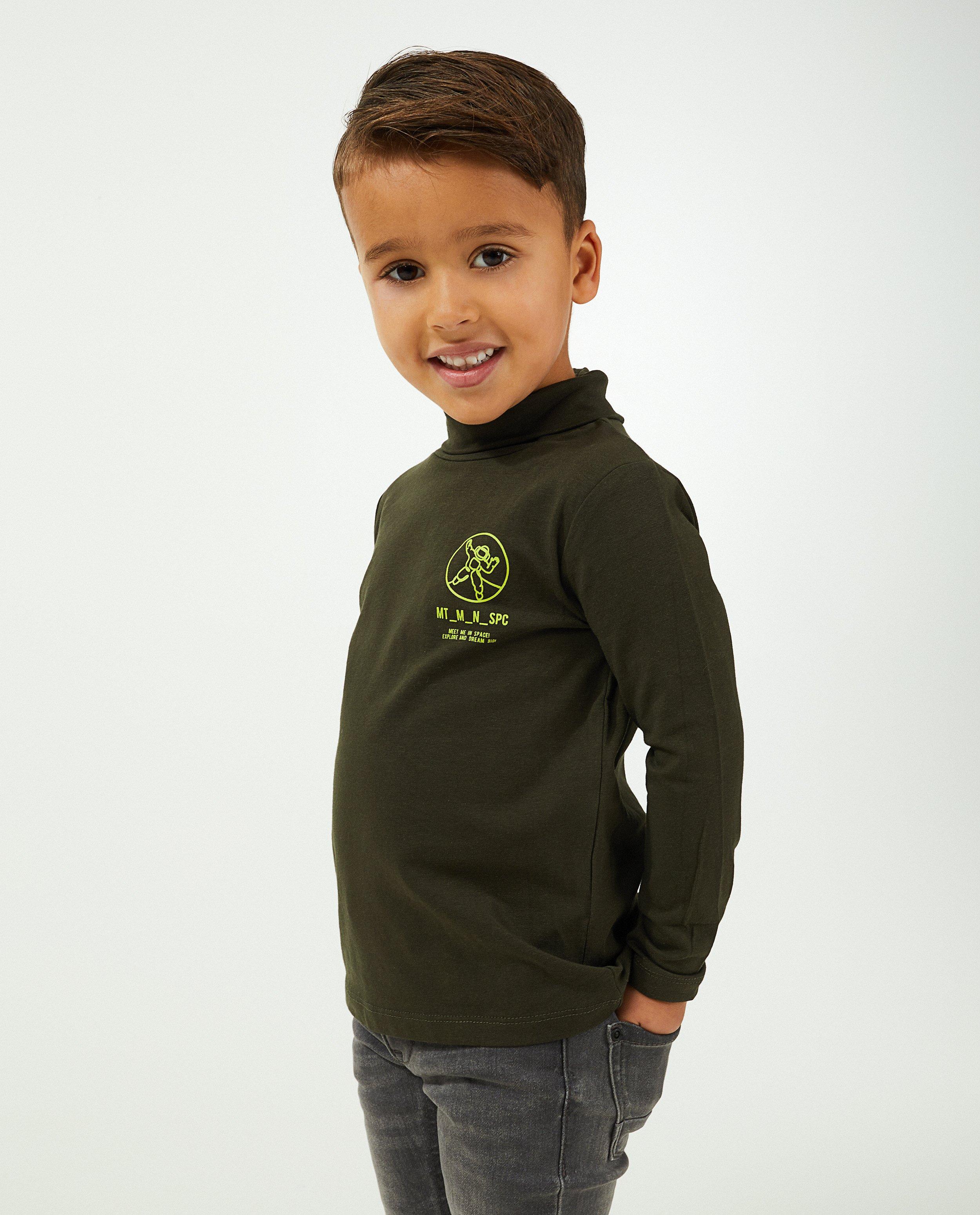 T-shirts - Biokatoenen souspull met print