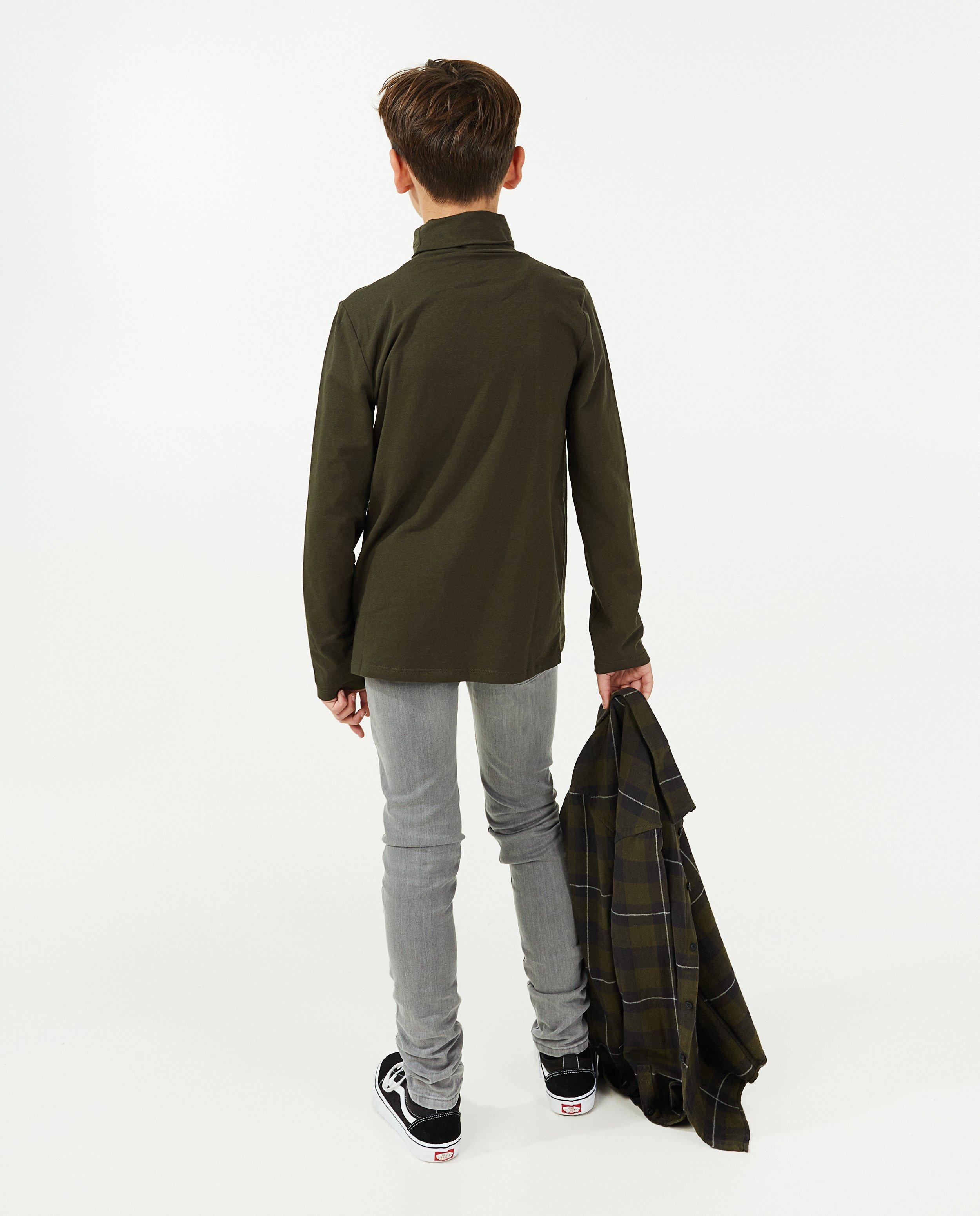 T-shirts - Biokatoenen souspull in kaki