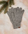 Grijze handschoenen - volwassenen, Studio Unique - personaliseerbaar - JBC