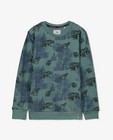 Groene sweater met print Koko Noko - allover - Koko Noko