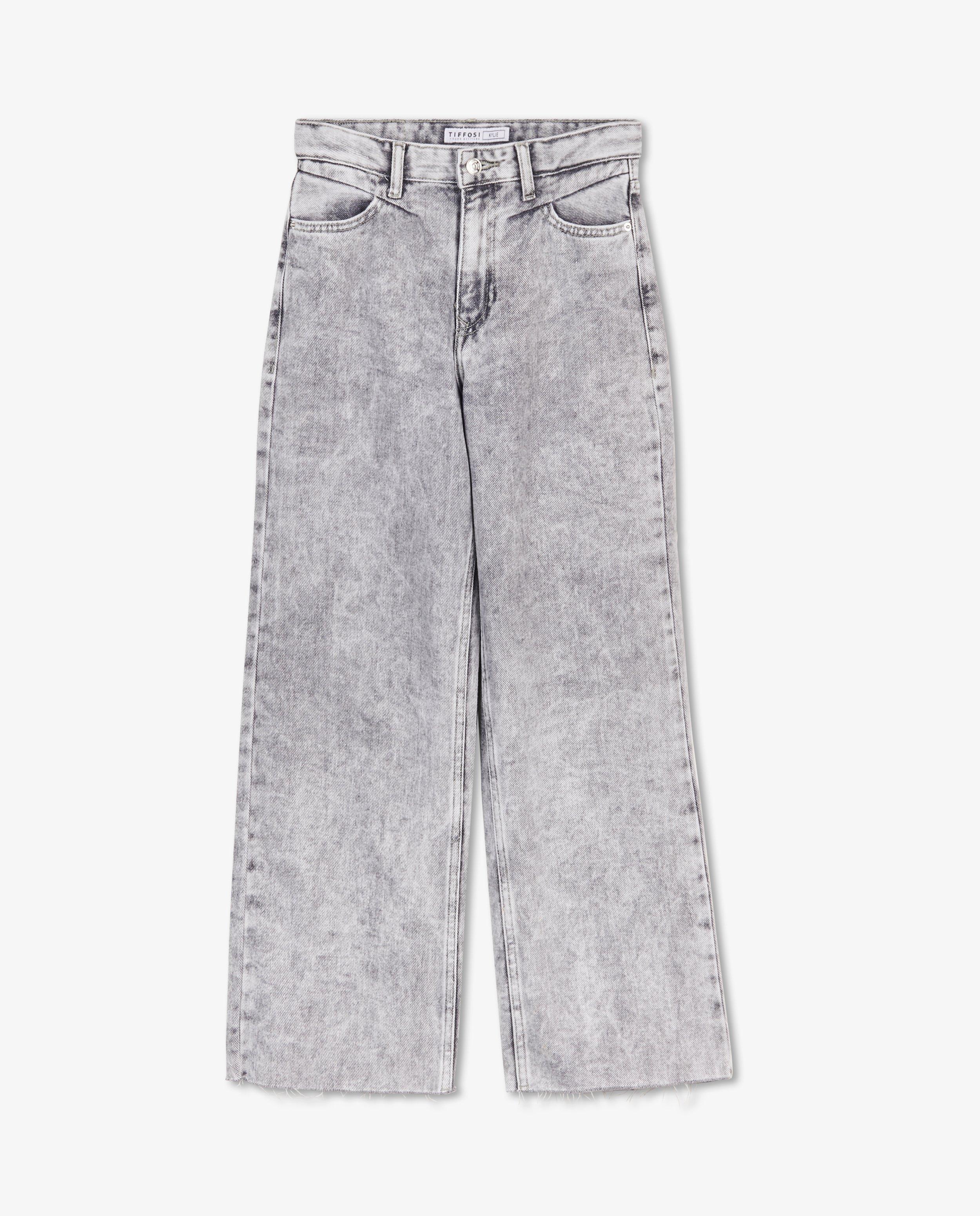 Grijze jeans met wide leg Tiffosi - null - Tiffosi