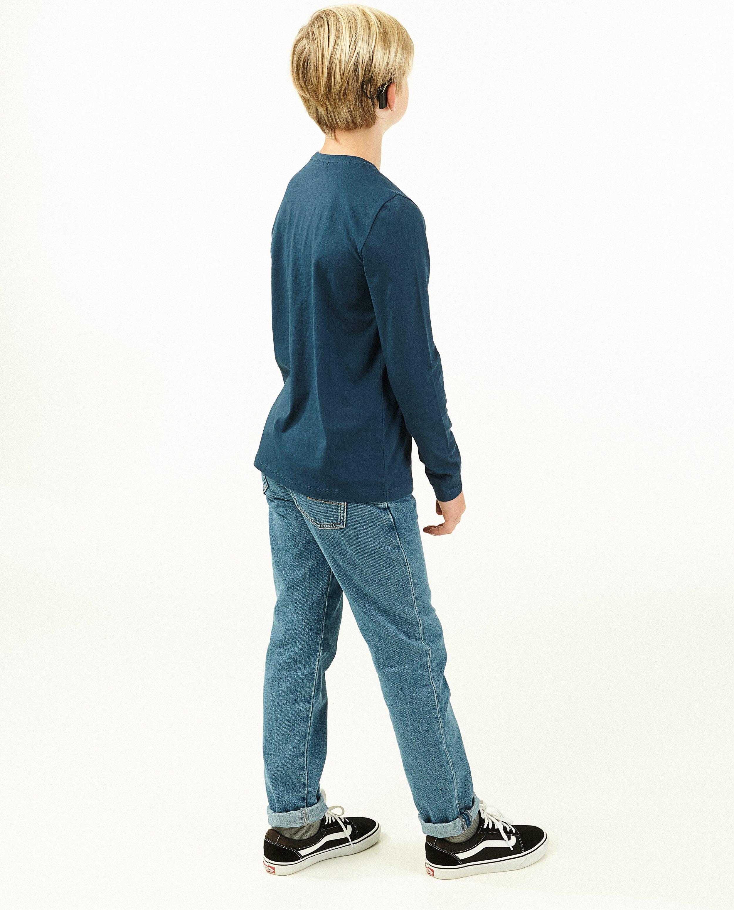 T-shirts - Kaki longsleeve met FR opschrift
