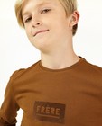 T-shirts - Kaki longsleeve met FR opschrift
