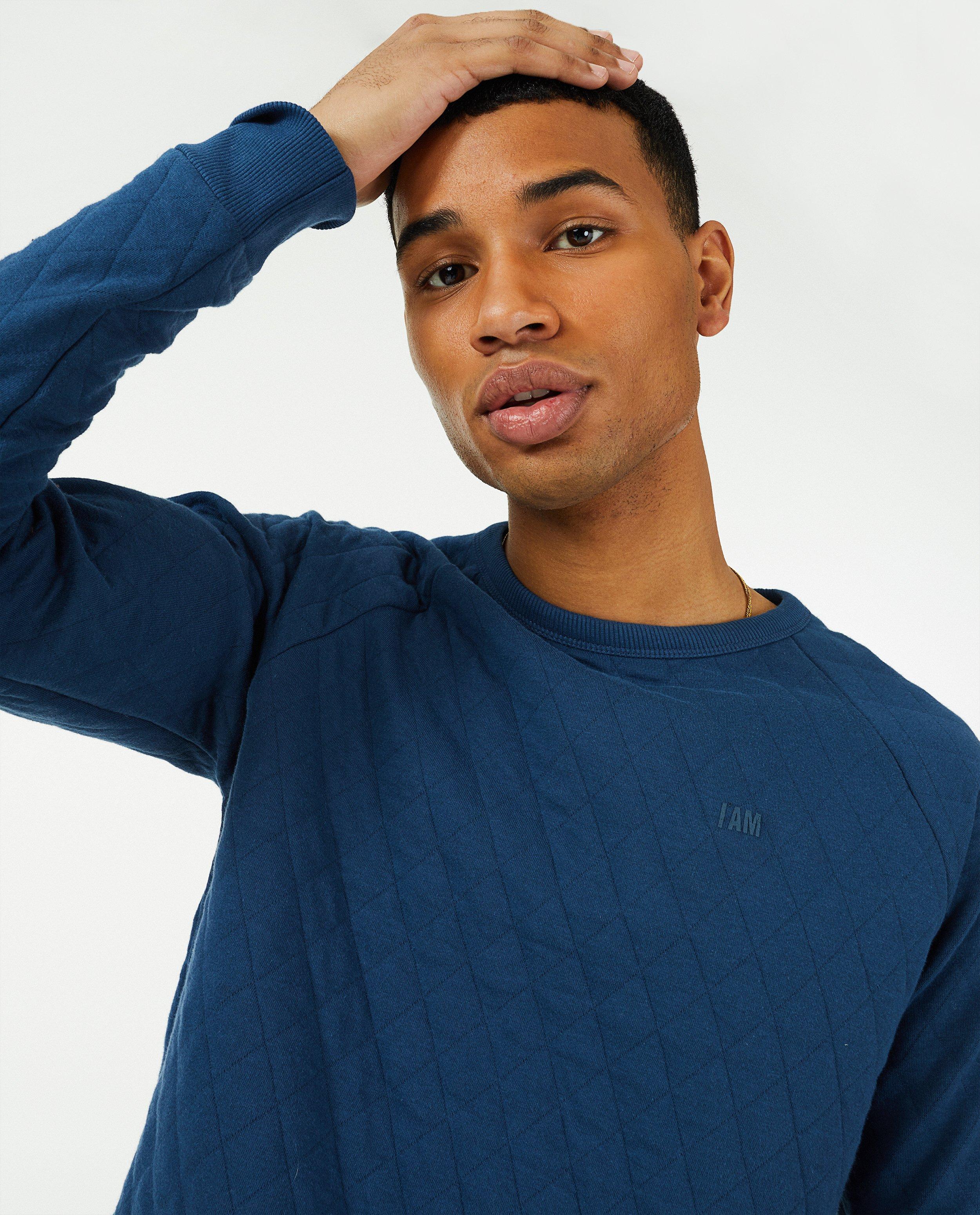 Sweater van recycled PET I AM, heren - null - I AM