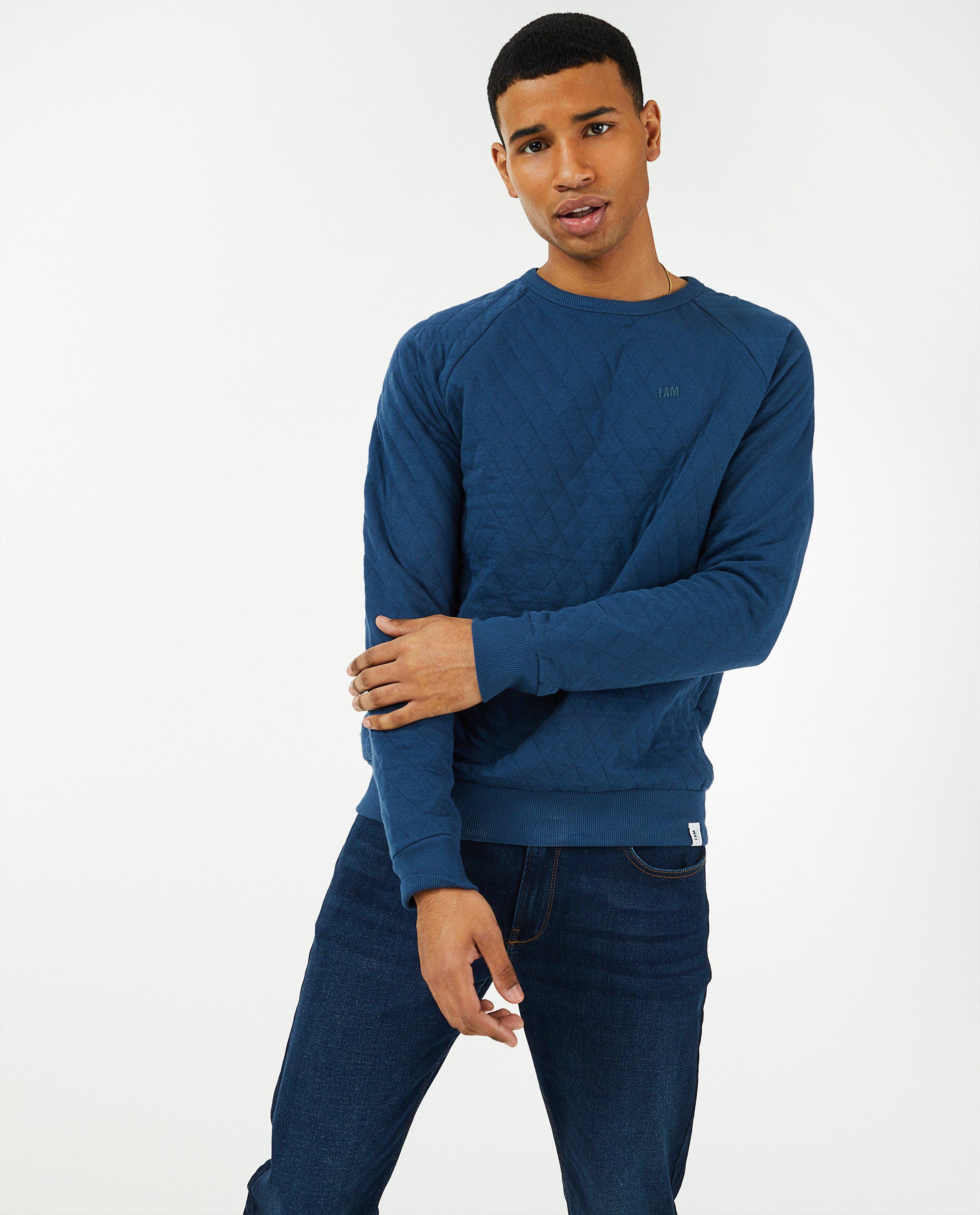 Sweaters - Sweater van recycled PET I AM, heren