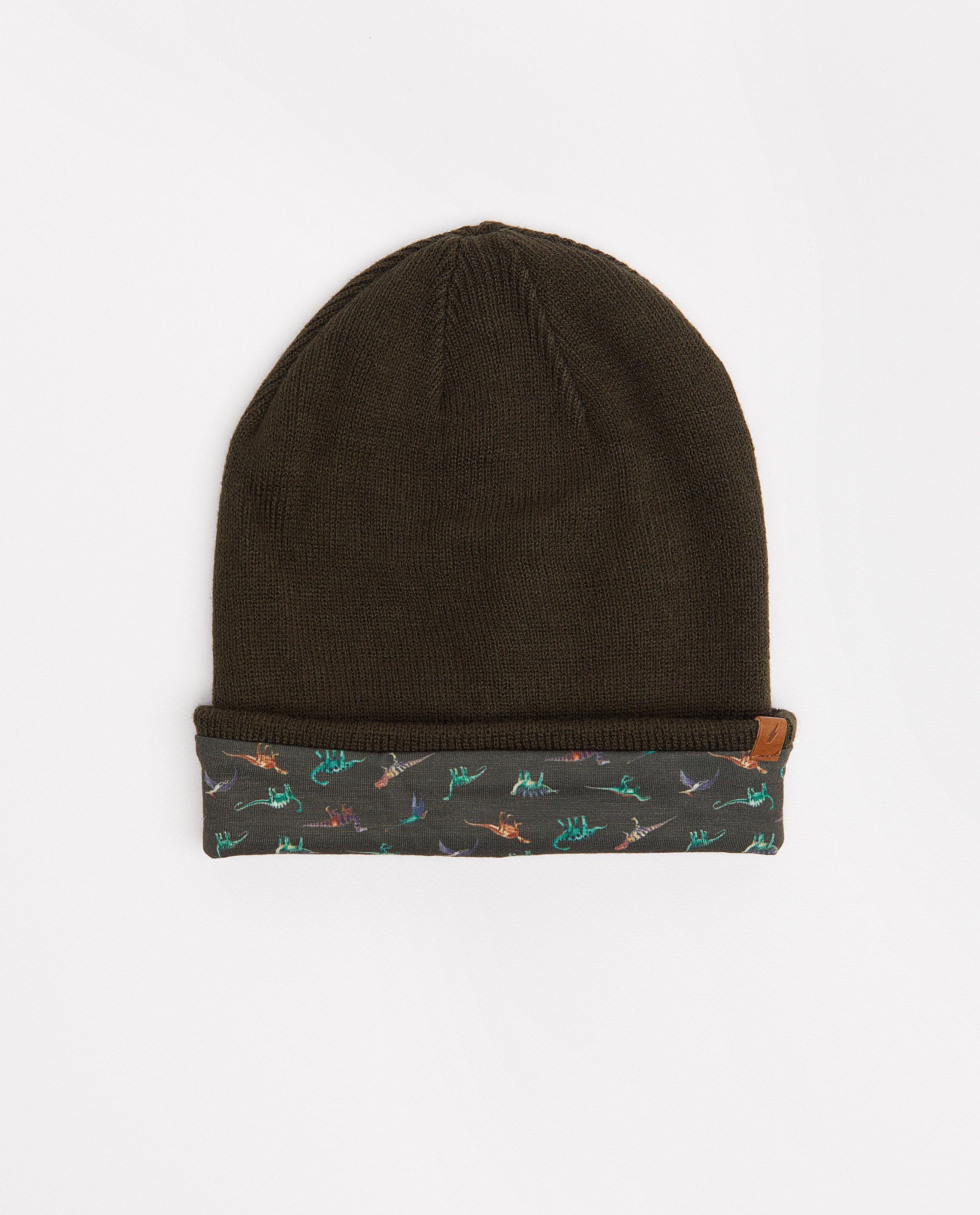 Bonnet vert foncé - en fin tricot - Kidz Nation