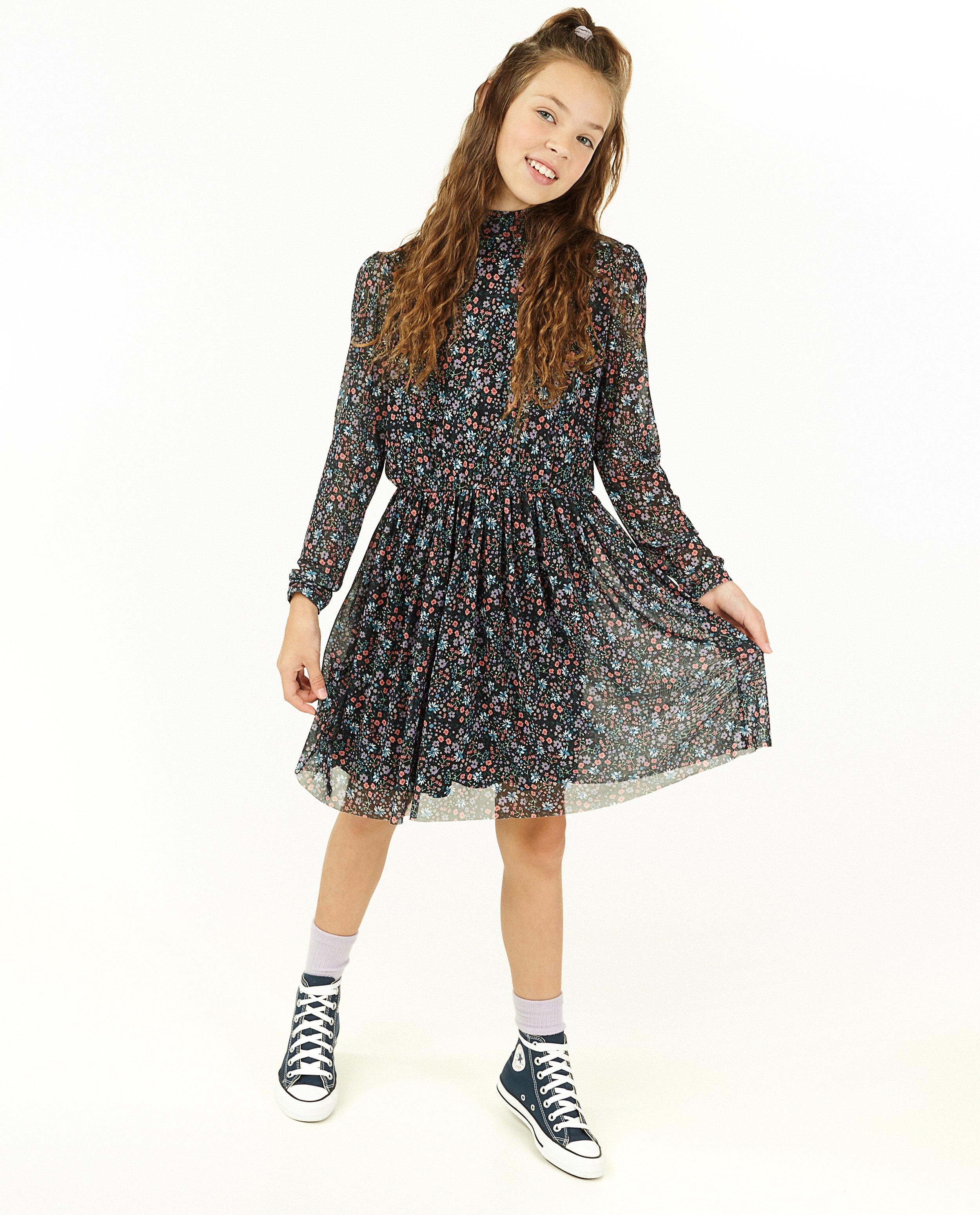Robe à imprimé fleuri BESTies - avec doublure unie - Fish & Chips