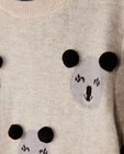 Hemden - Beige trui met koalaprint