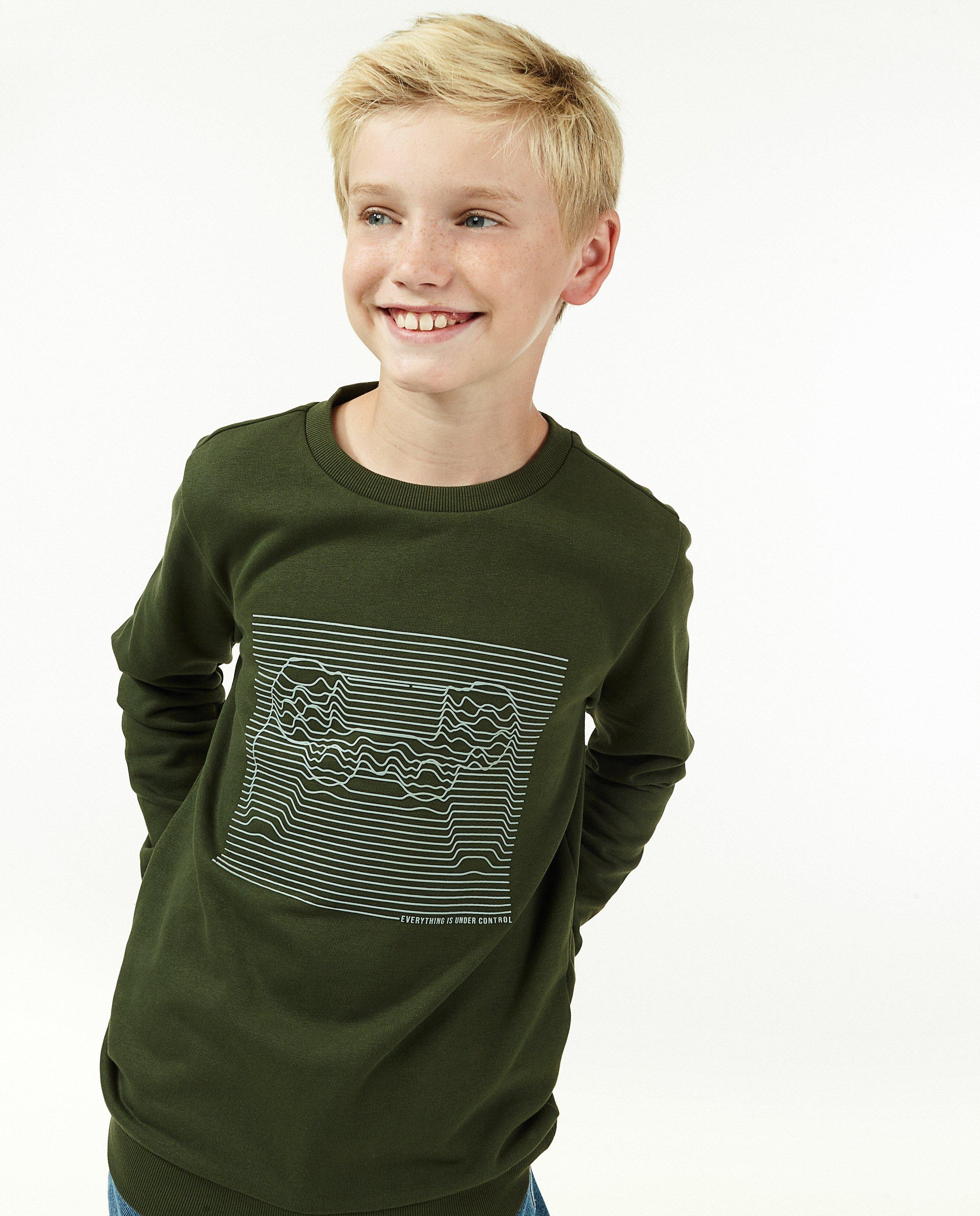 Sweaters - Sweater met rubberprint BESTies