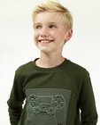Sweaters - Sweater met rubberprint BESTies