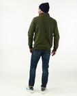 Sweaters - Groene sweater met rits