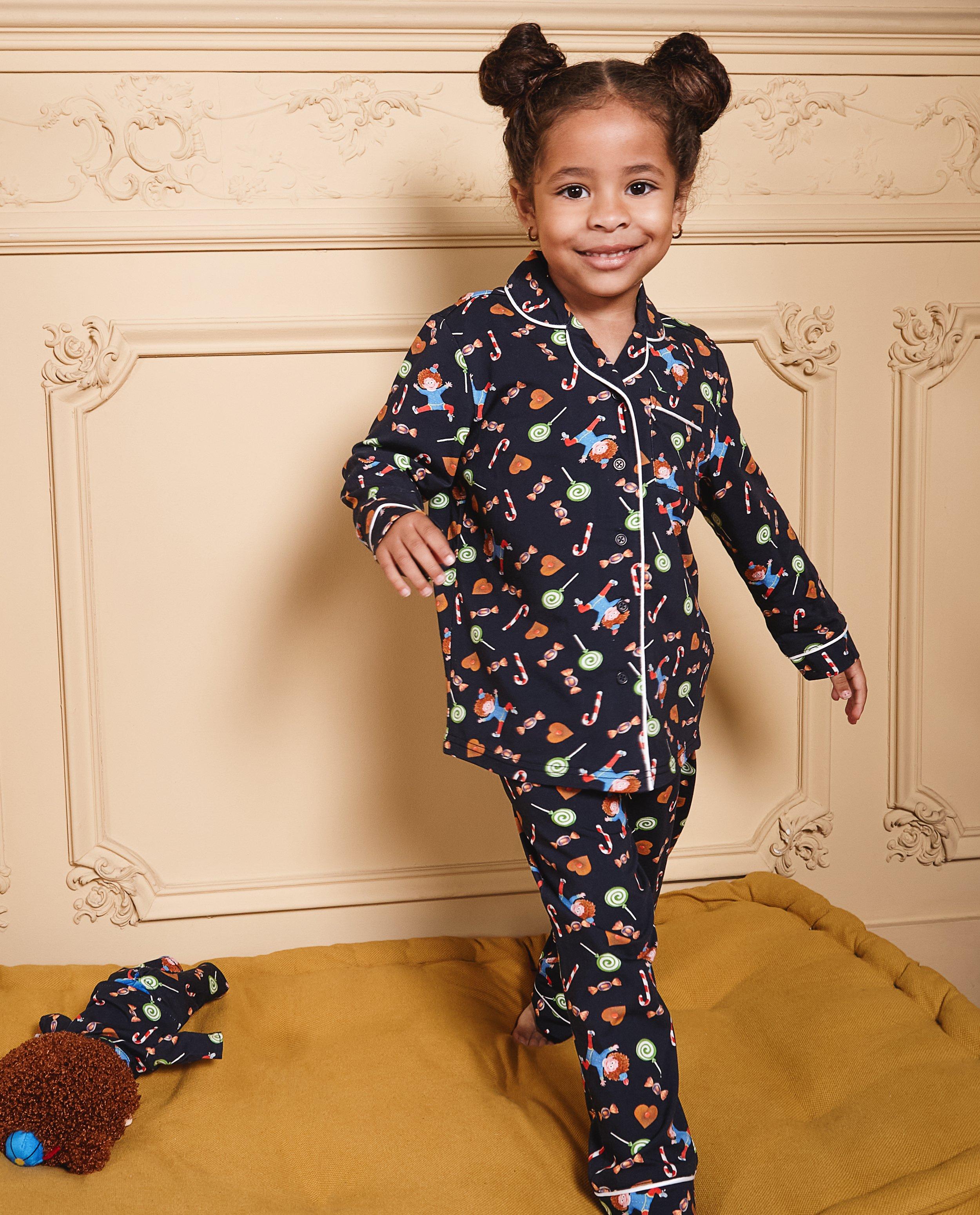 Nachtkleding - Spiekpietjespyjama + poppenpyjama