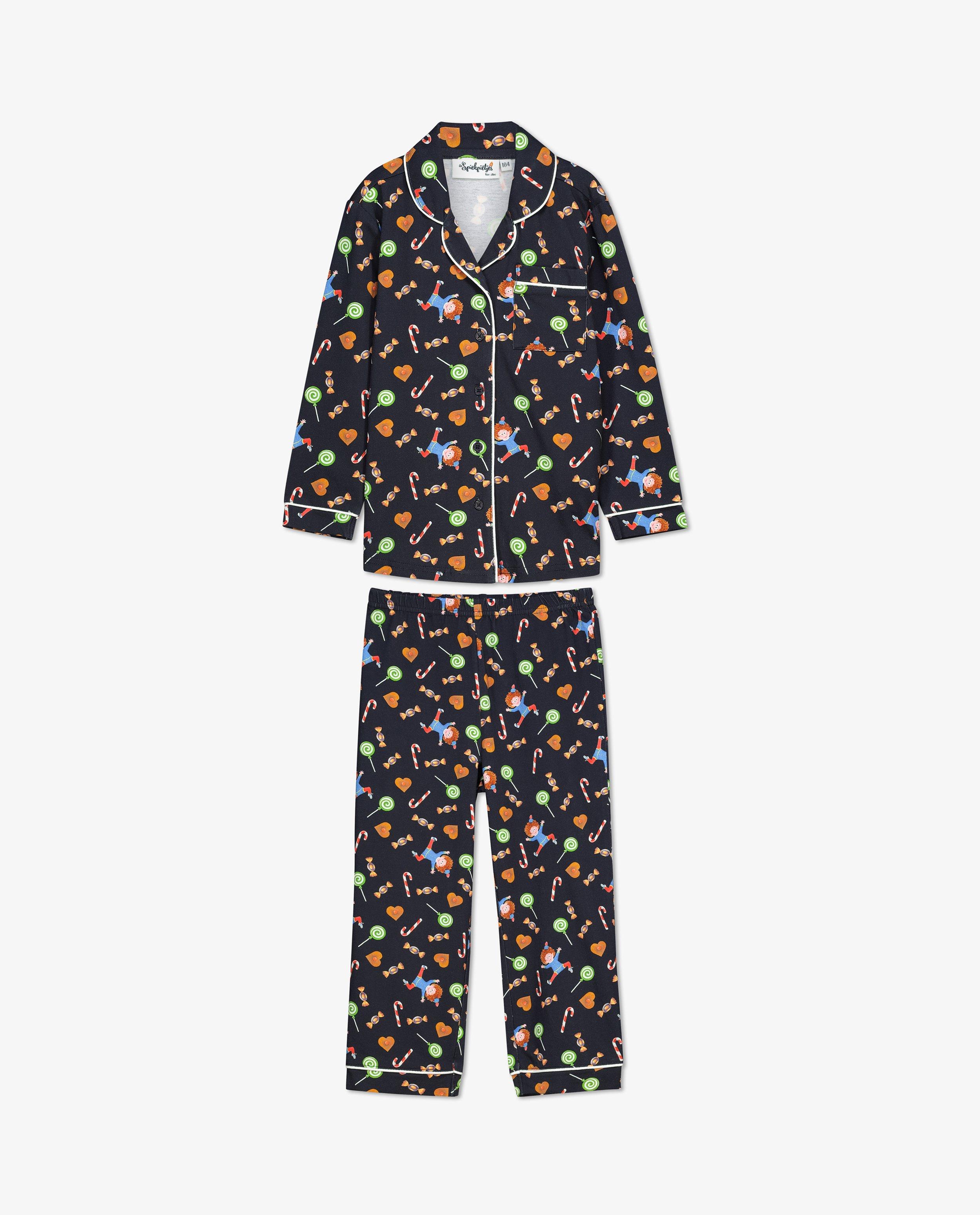 Nachtkleding - Spiekpietjespyjama + poppenpyjama