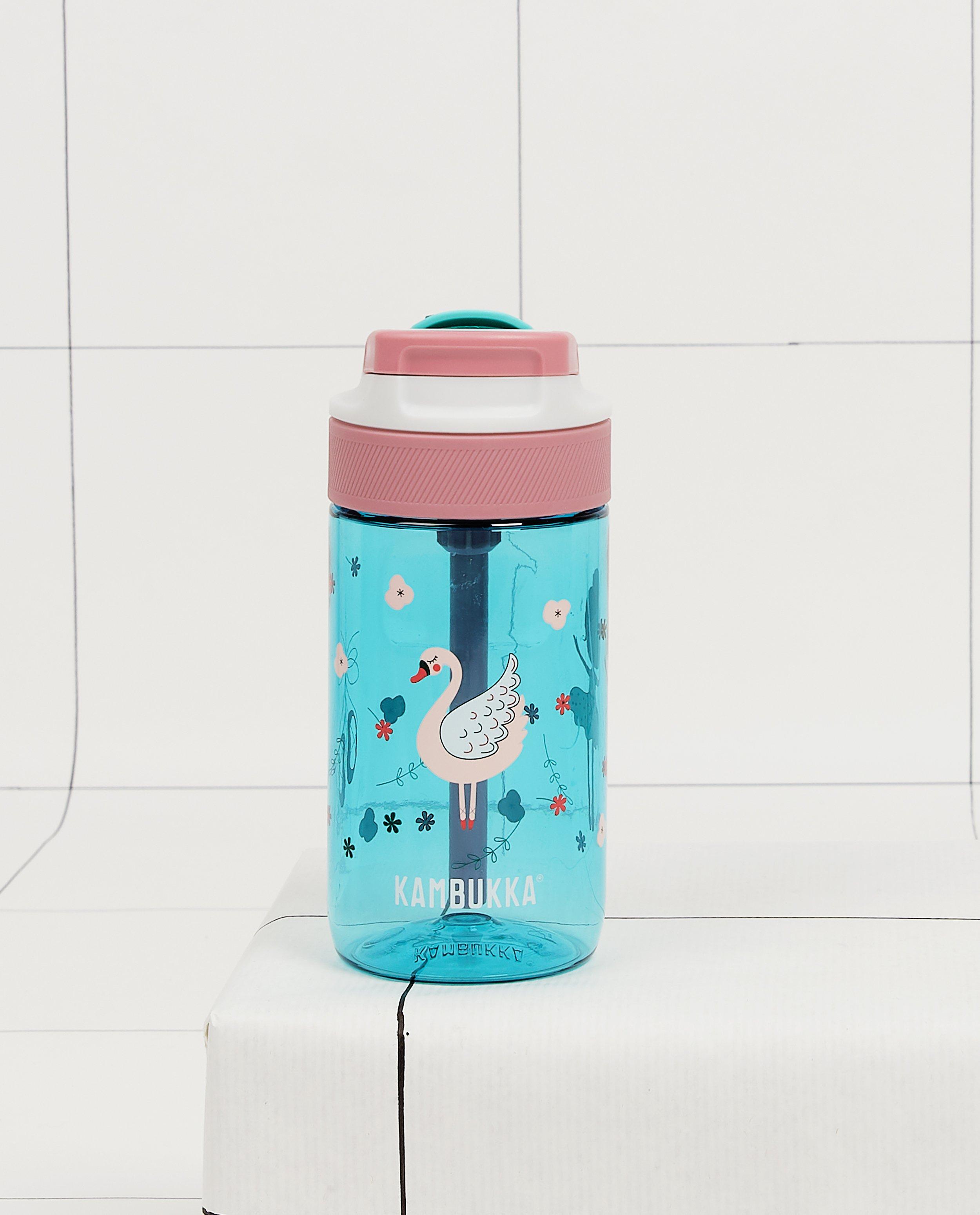 Blauwe Kambukka-drinkfles (400 ml) - met print - JBC