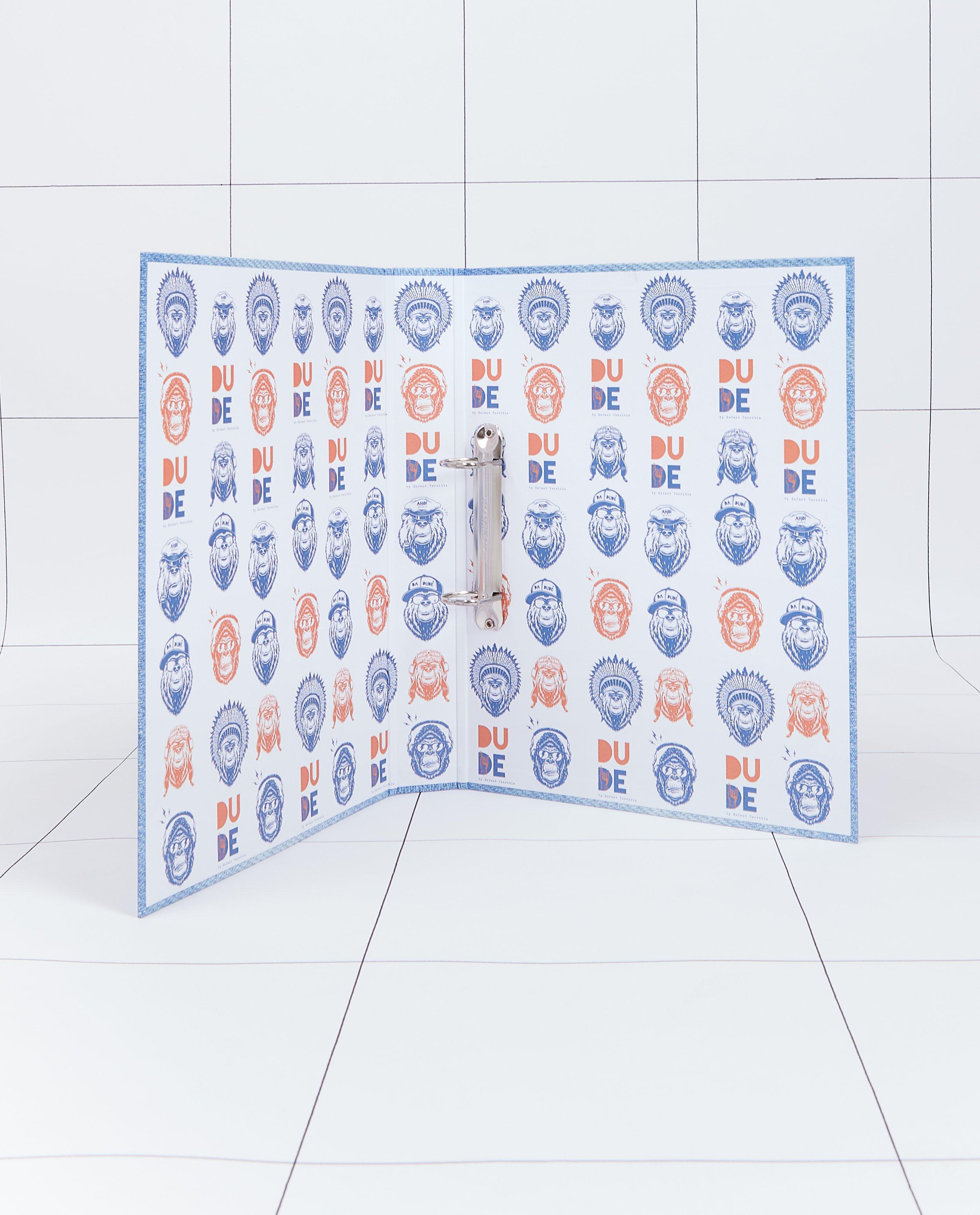 Gadgets - Ringmap met print Enfant Terrible