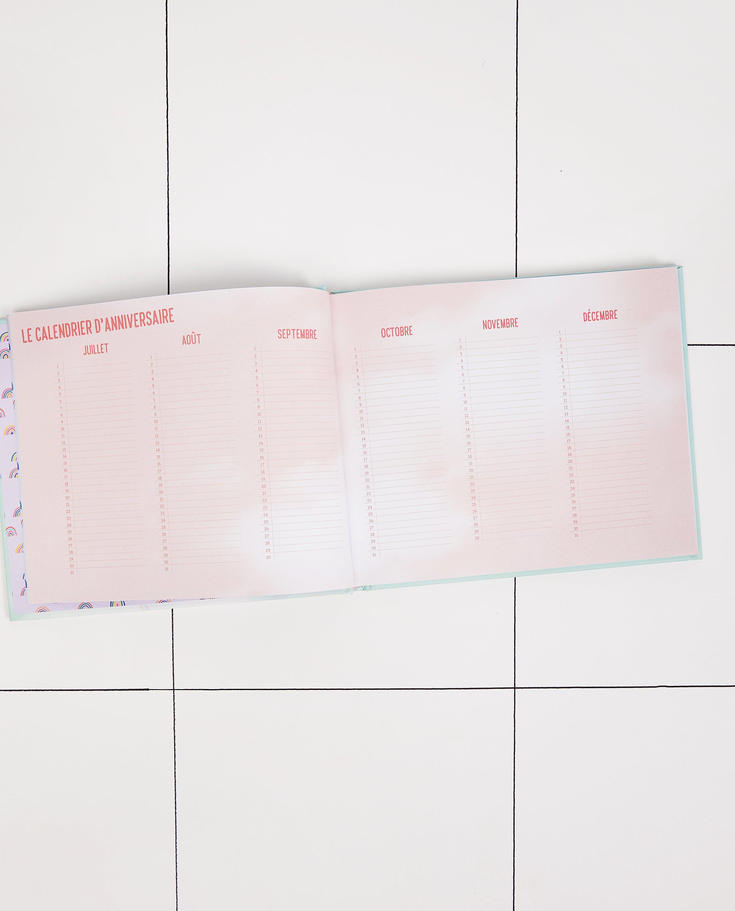 Cadeaux - Carnet d’amitié à imprimé Enfant Terrible (FR)
