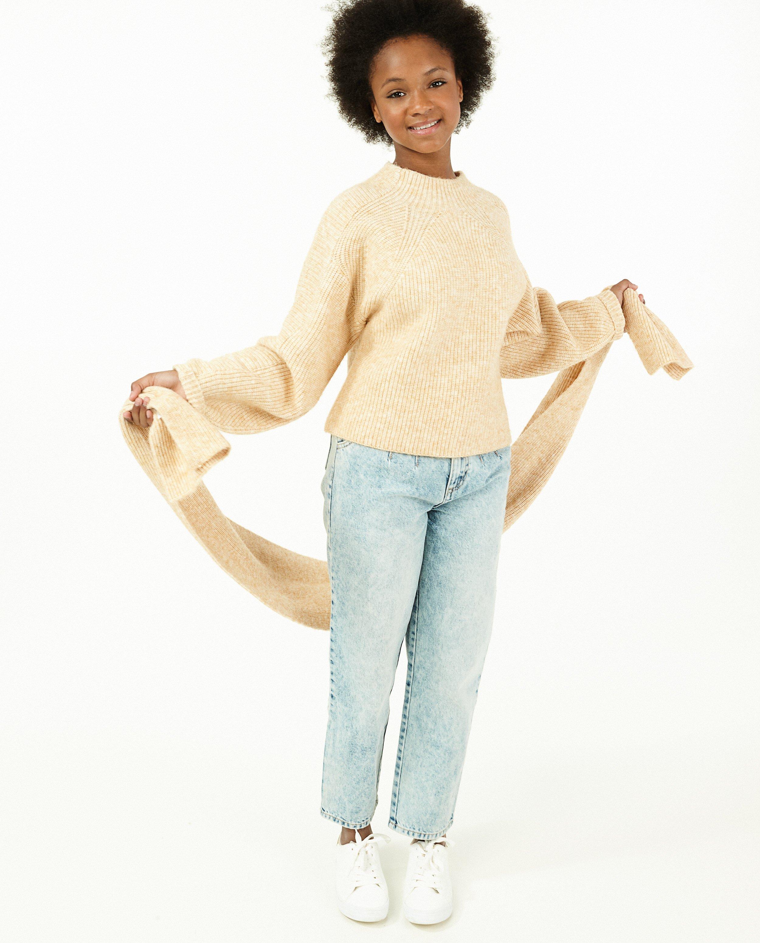 Jeans mom bleu - long - Fish & Chips