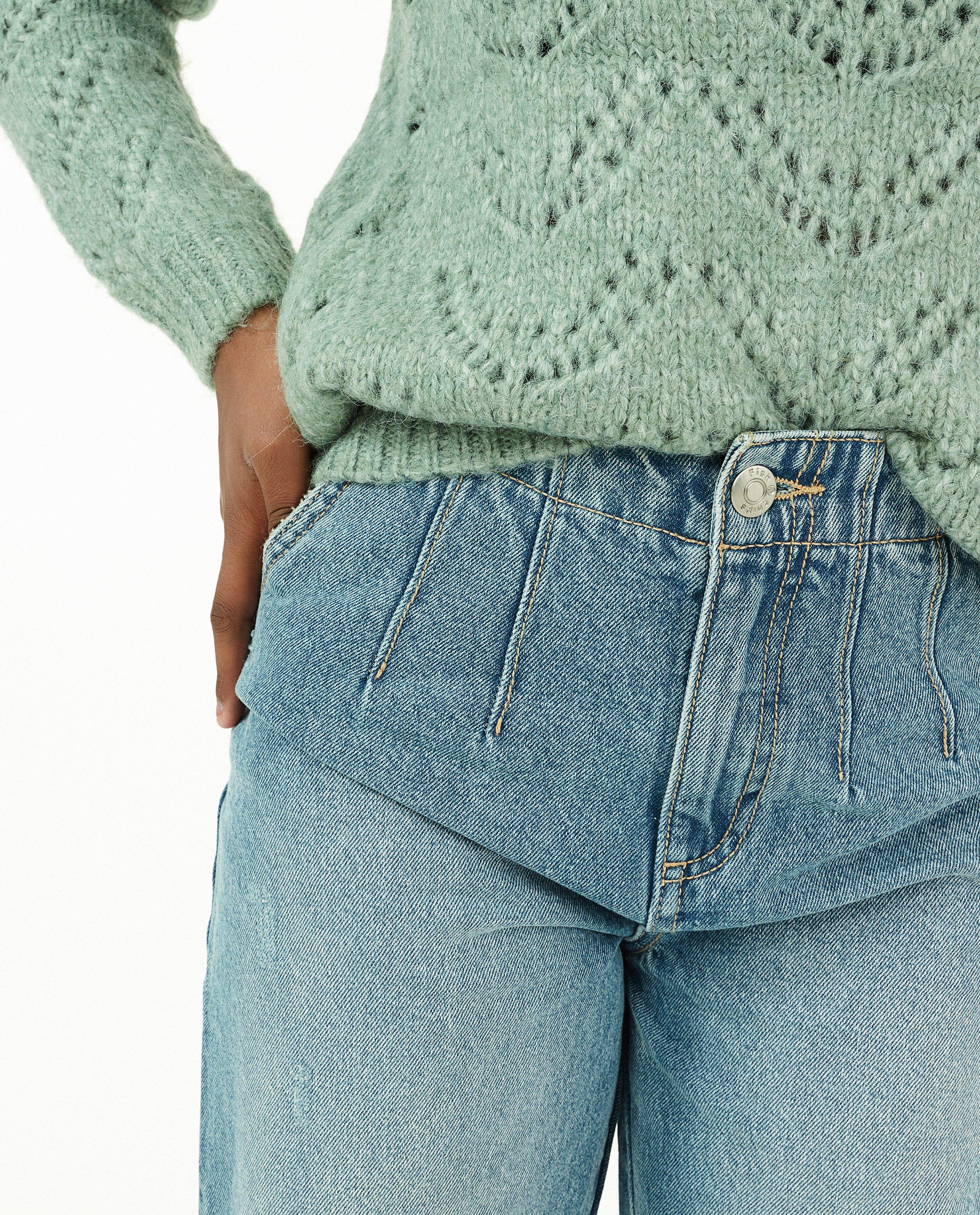 Jeans - Jeans mom bleu