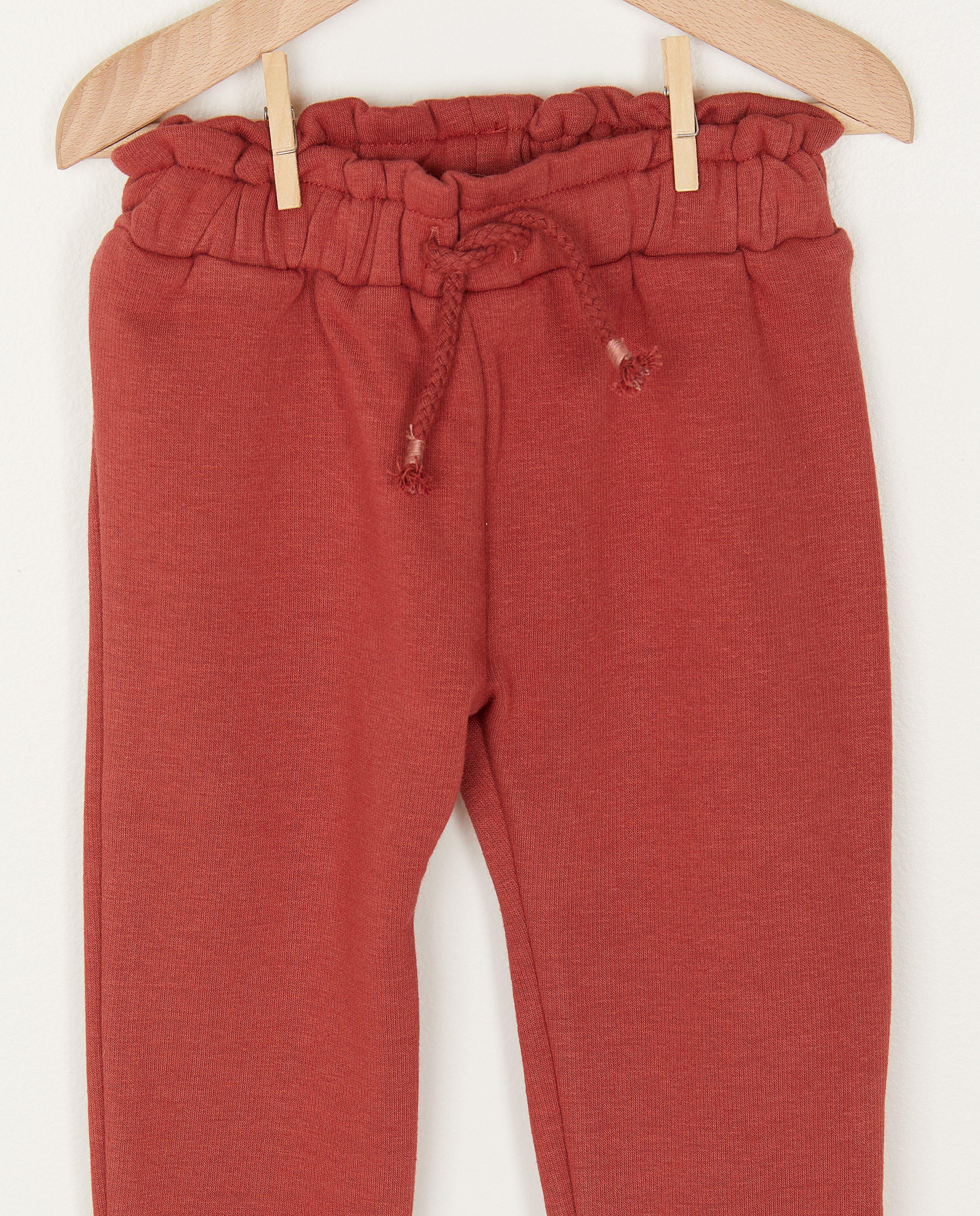 Broeken - Rode jogger BESTies