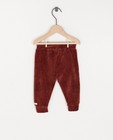 Pantalons - Jogger brun-rouge Daily 7