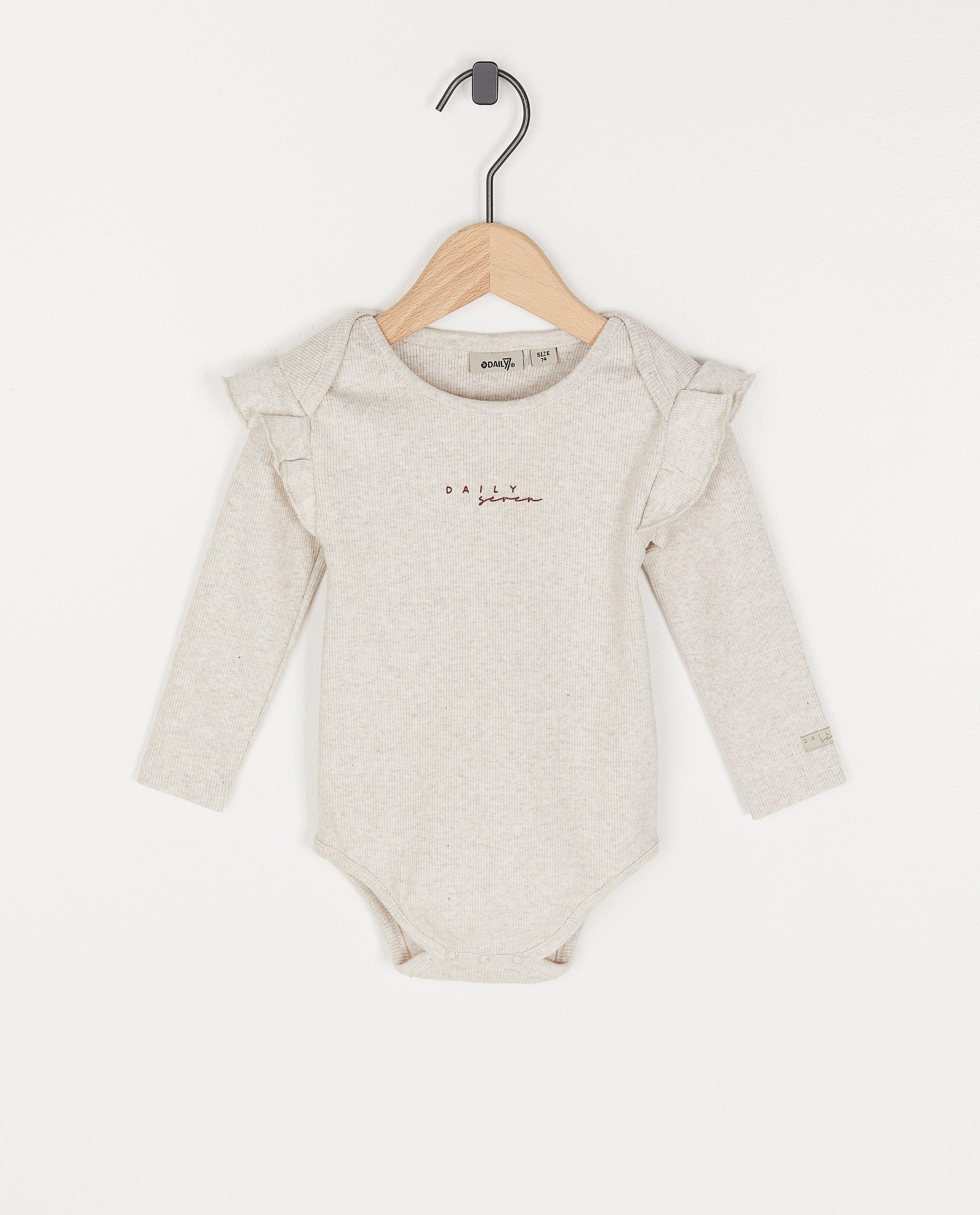 Grijze romper met ruches Daily 7 - Product Detail - wit - afbeelding nummer 1