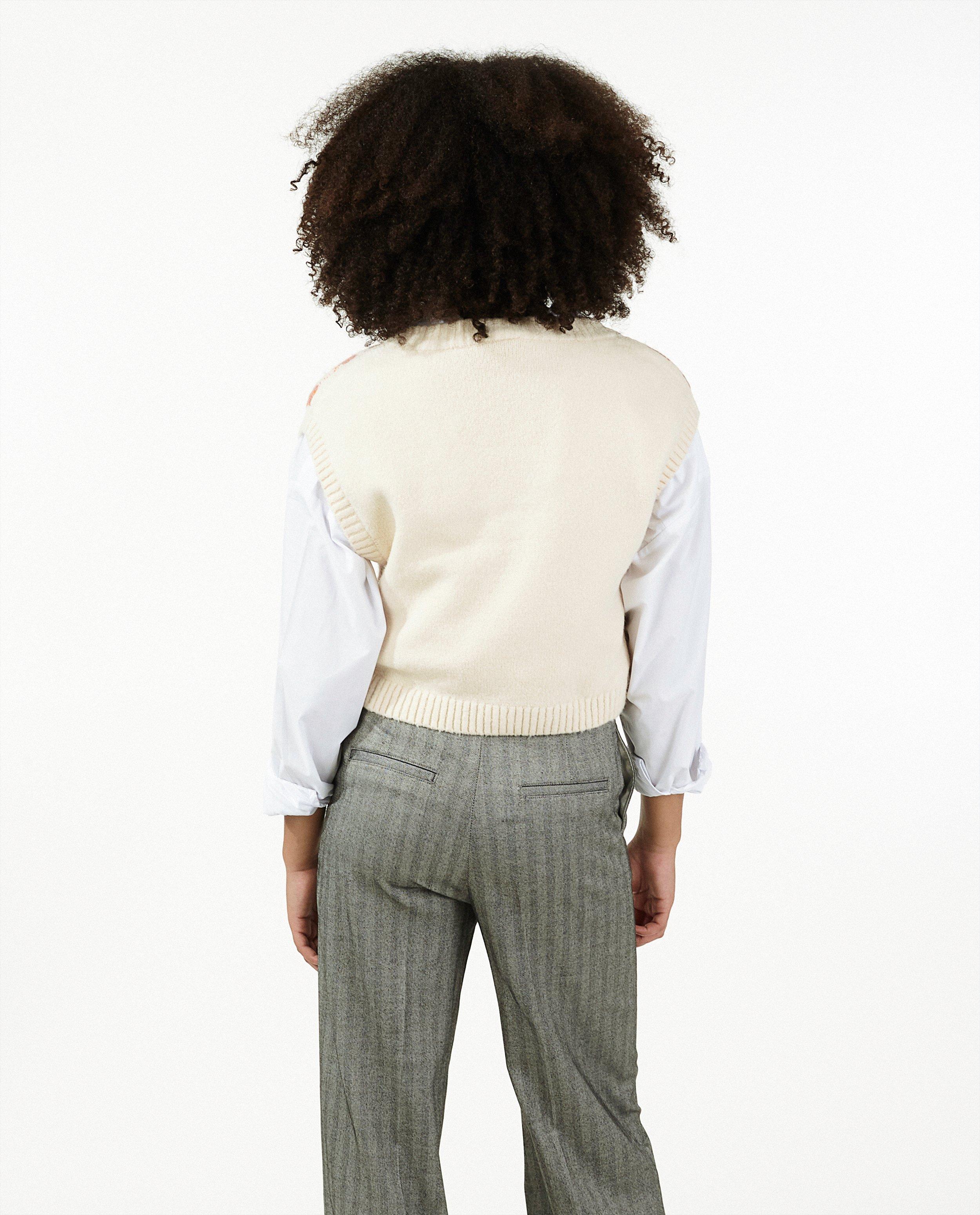 Roze debardeur met ruiten - Product Detail - lichtbeige - afbeelding nummer 3