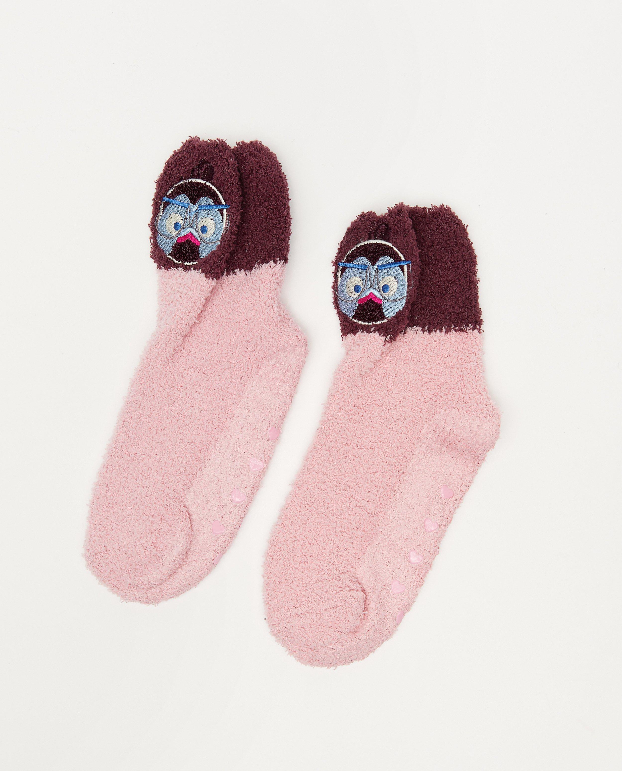 Roze antislipkousen de Fabeltjeskrant - Product Detail - roze - afbeelding nummer 1